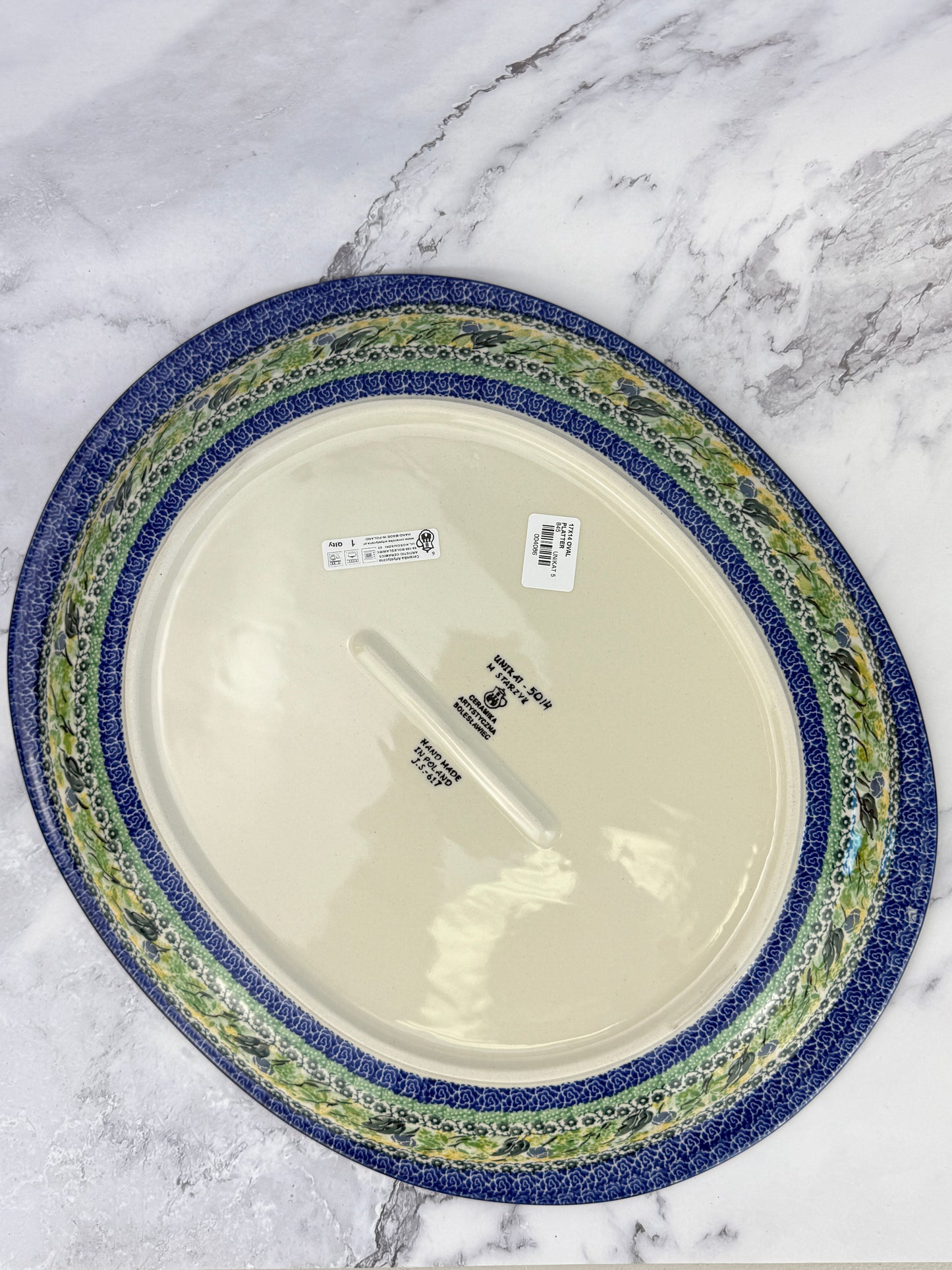 XL Unikat Platter - Shape B45 - Pattern U5014