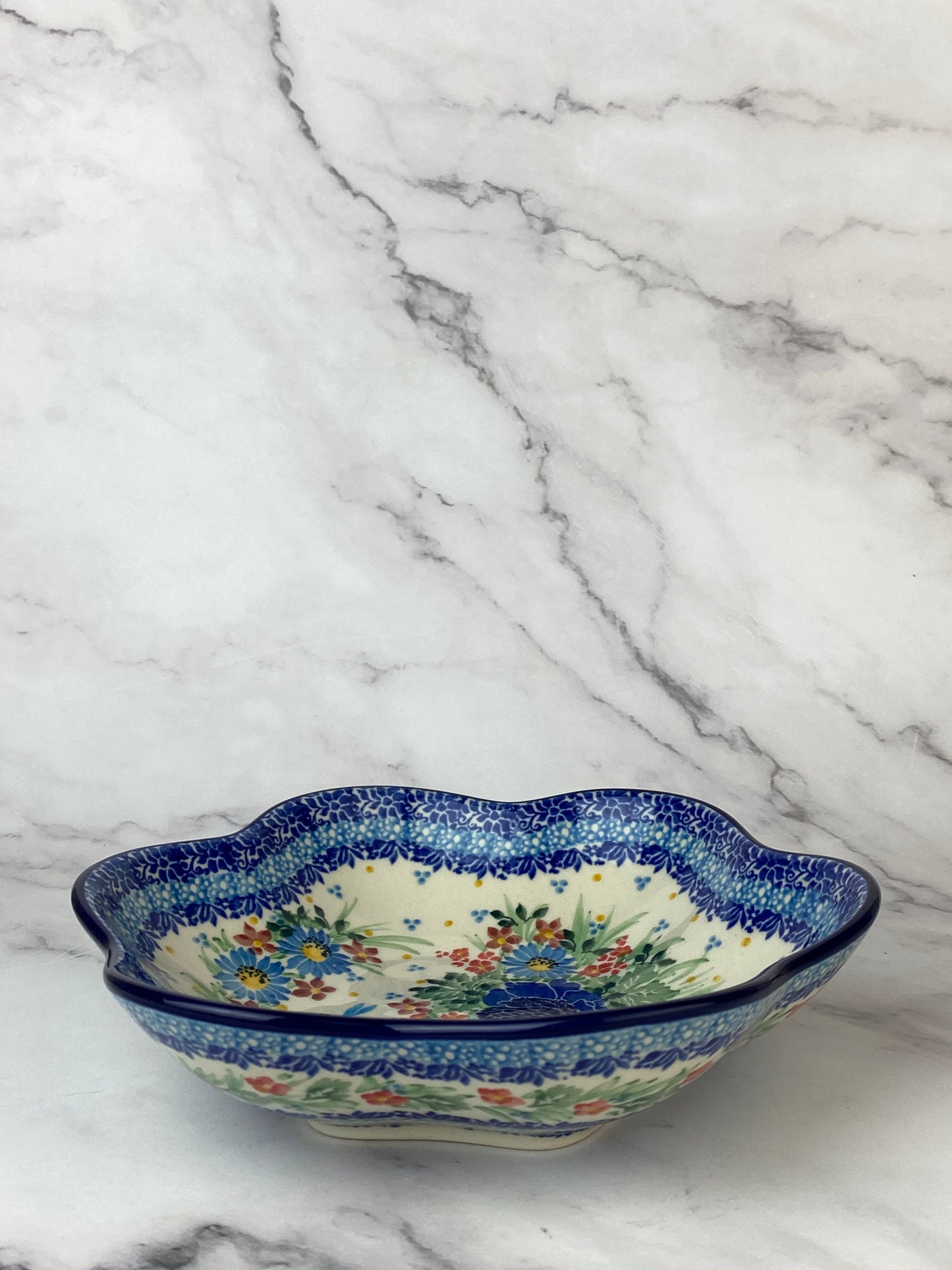 Small Unikat Flower Bowl - Shape 717 - Pattern U5159