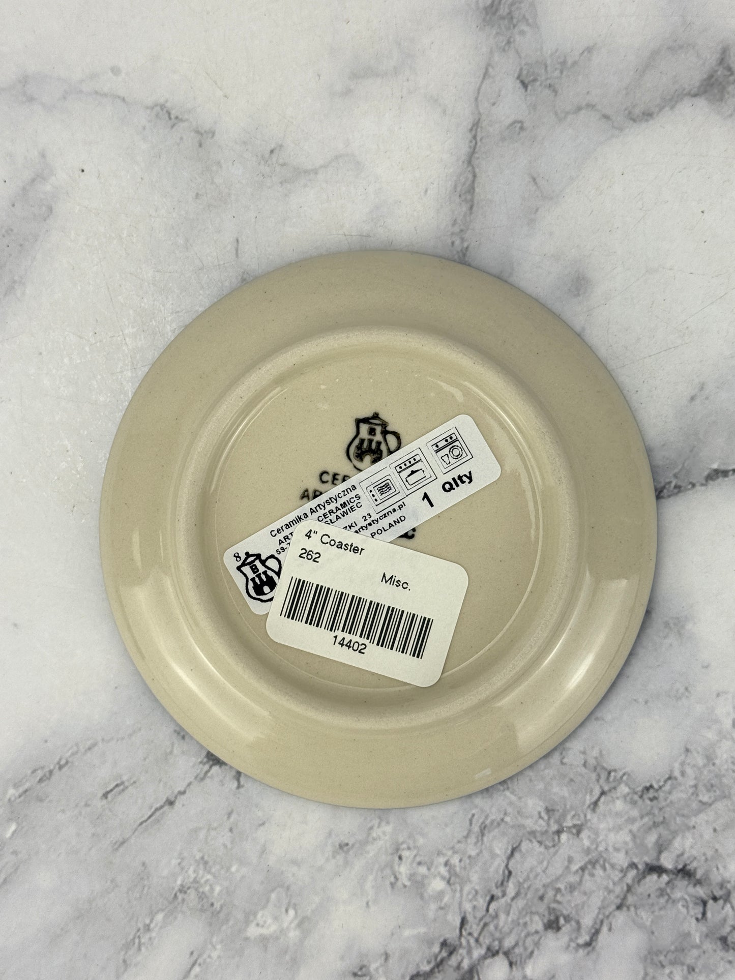 4” Coaster - Shape 262 - Pattern 2898