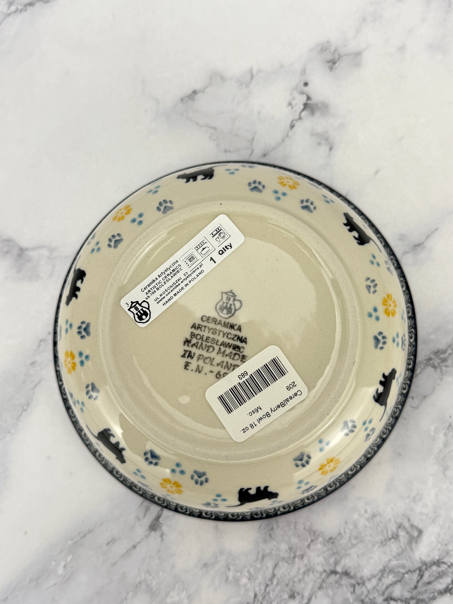 Cereal / Berry Bowl - Shape 209 - Pattern 2153
