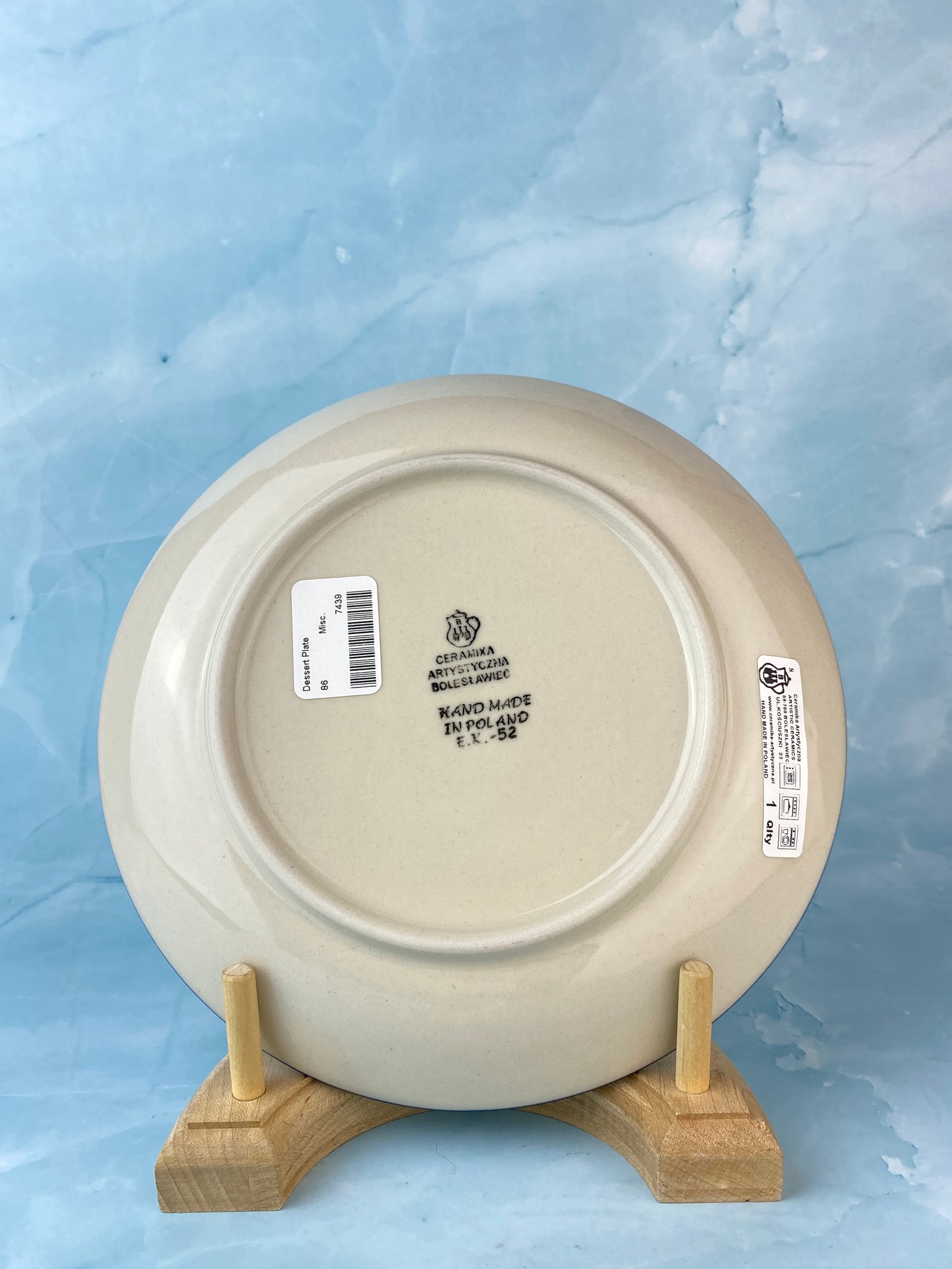8” Dessert Plate - Shape 86 - Pattern 1426