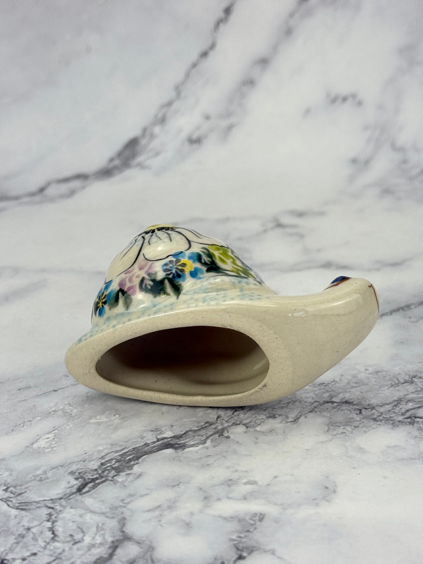 Snail Figurine - Shape V415 - Pattern Purple Passion