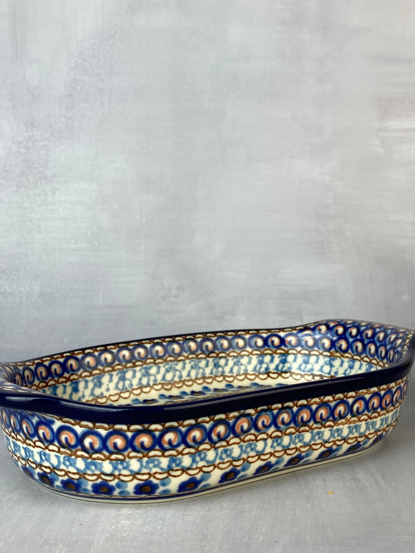 Small Unikat Oval Baker - Shape 146 - Pattern U408C