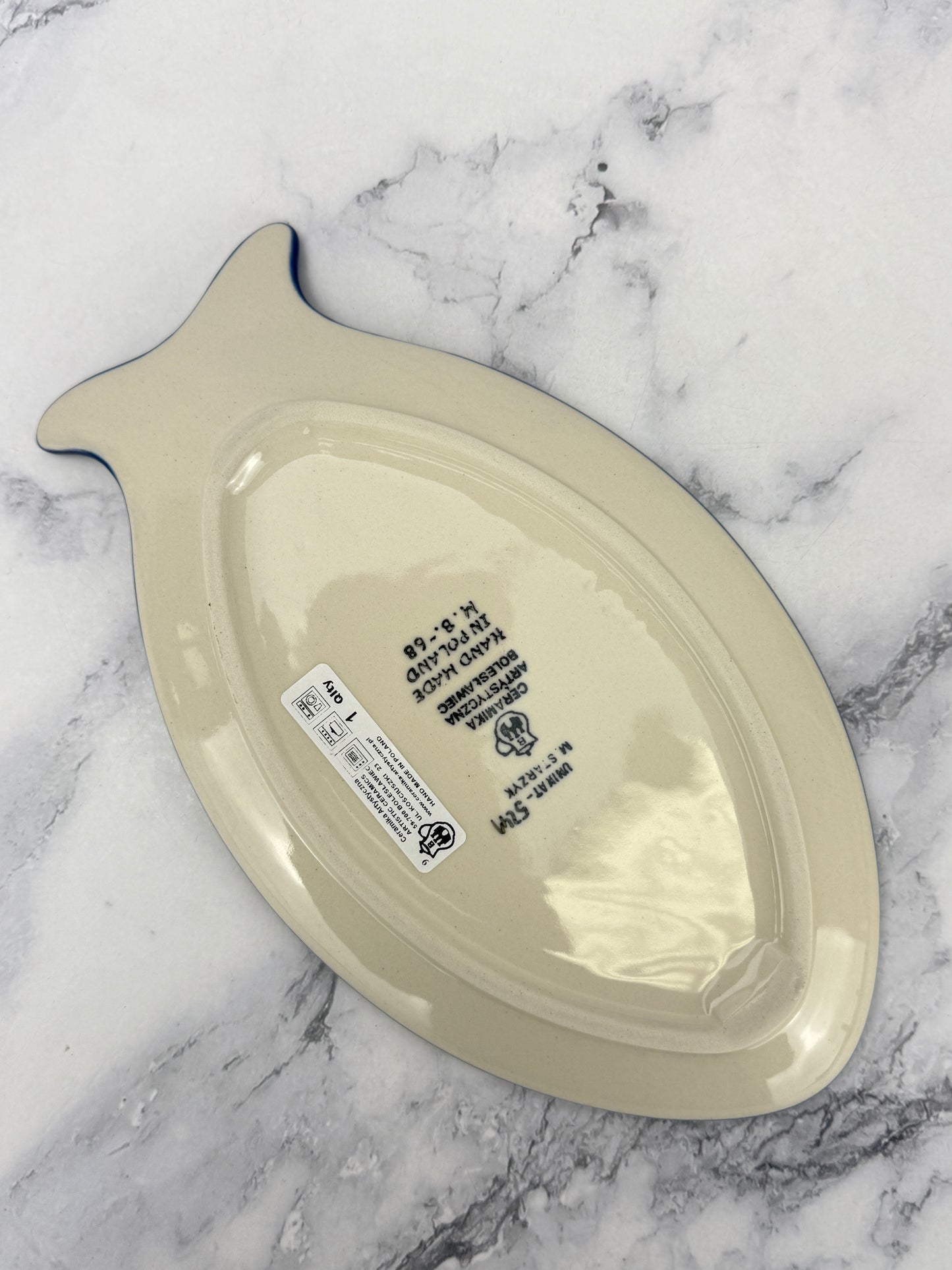 Medium Unikat Fish Platter - Shape E20 - Pattern U5241