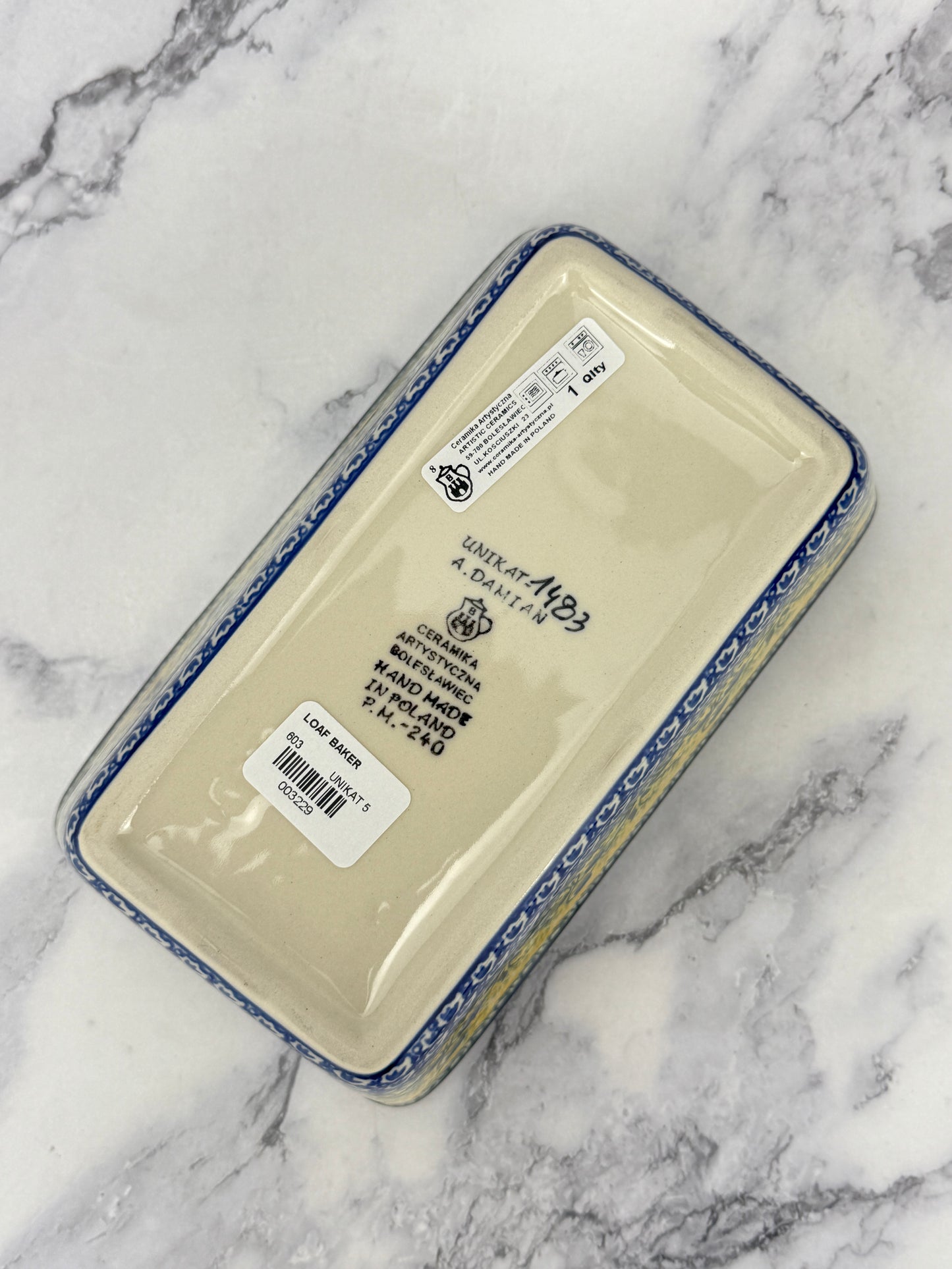 Unikat Loaf Baker - Shape 603 - Pattern U1483