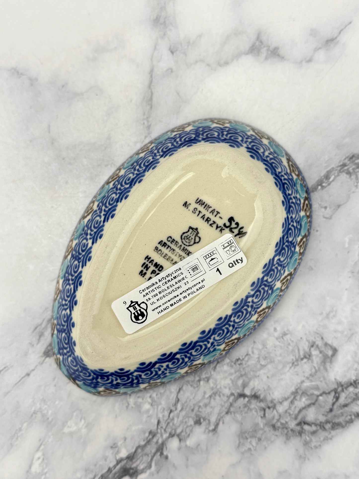 Unikat Spoon Rest - Shape 381 - Pattern U5241
