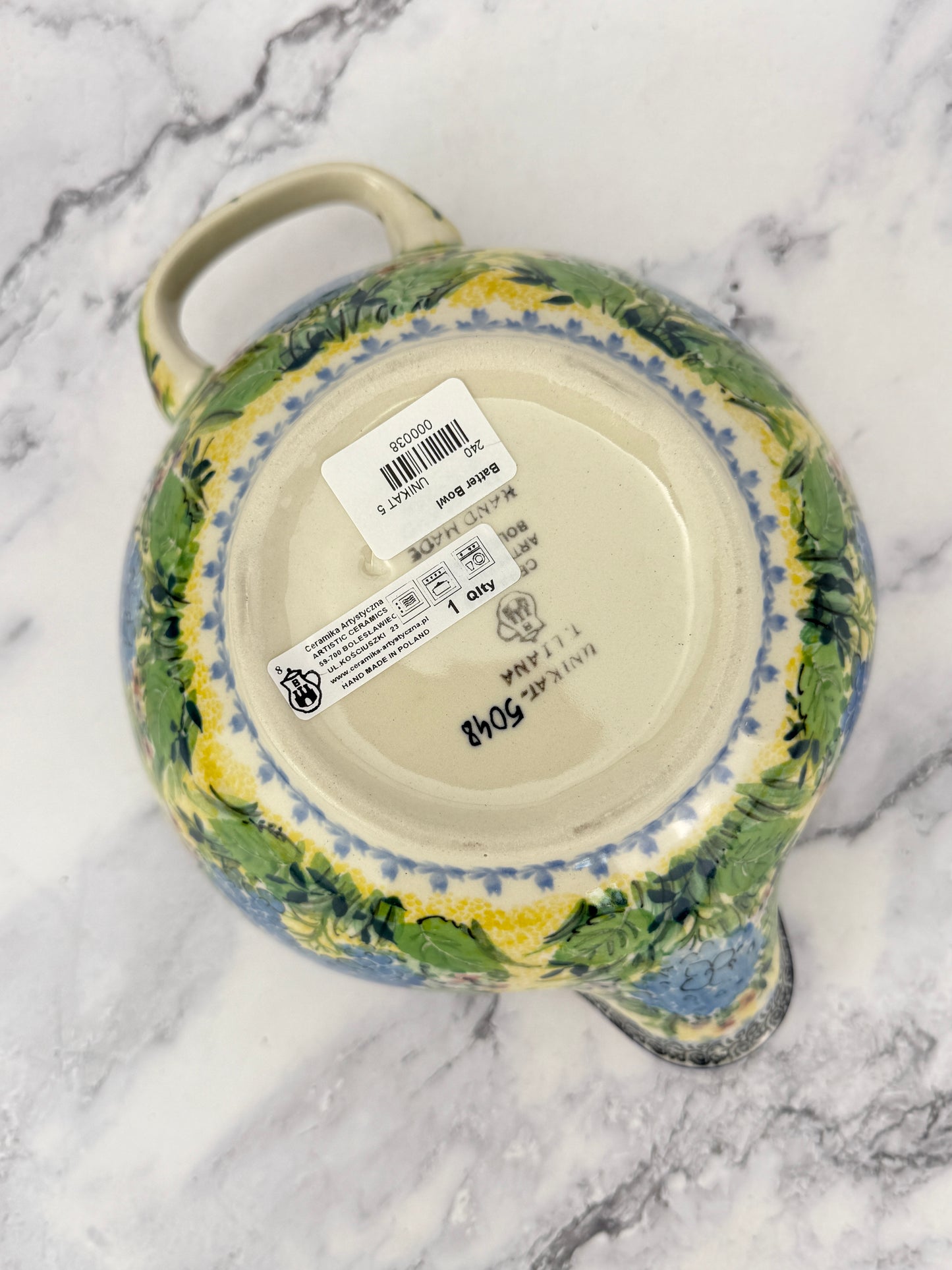 Unikat Batter Bowl - Shape 240 - Pattern U5048