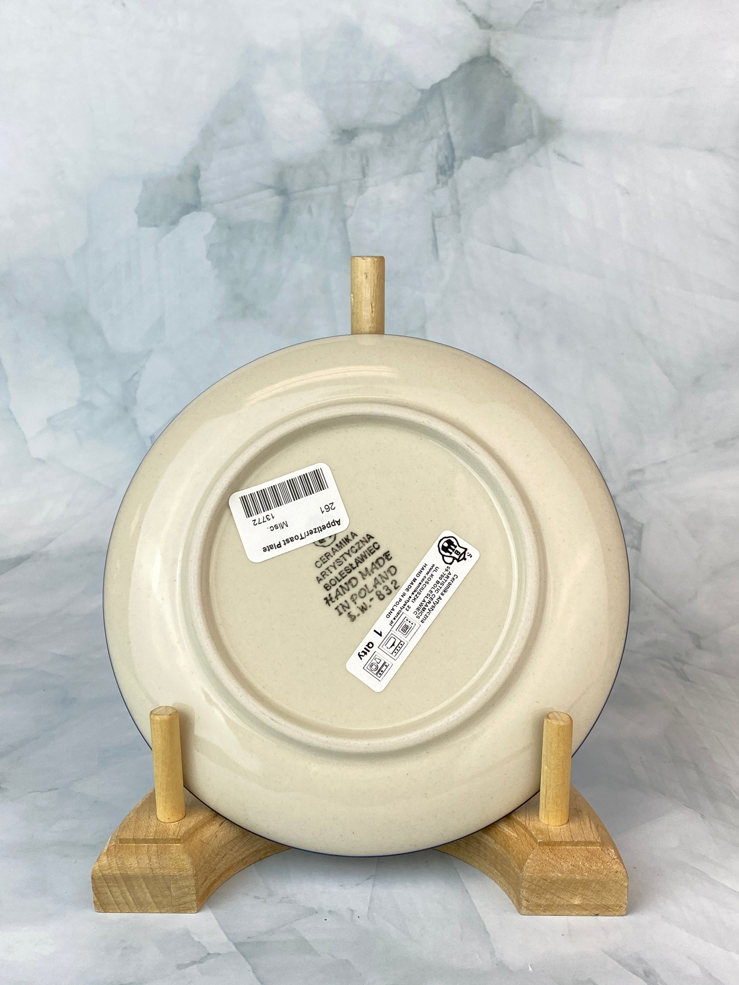 SALE Toast Plate - Shape 261 - Pattern 1132