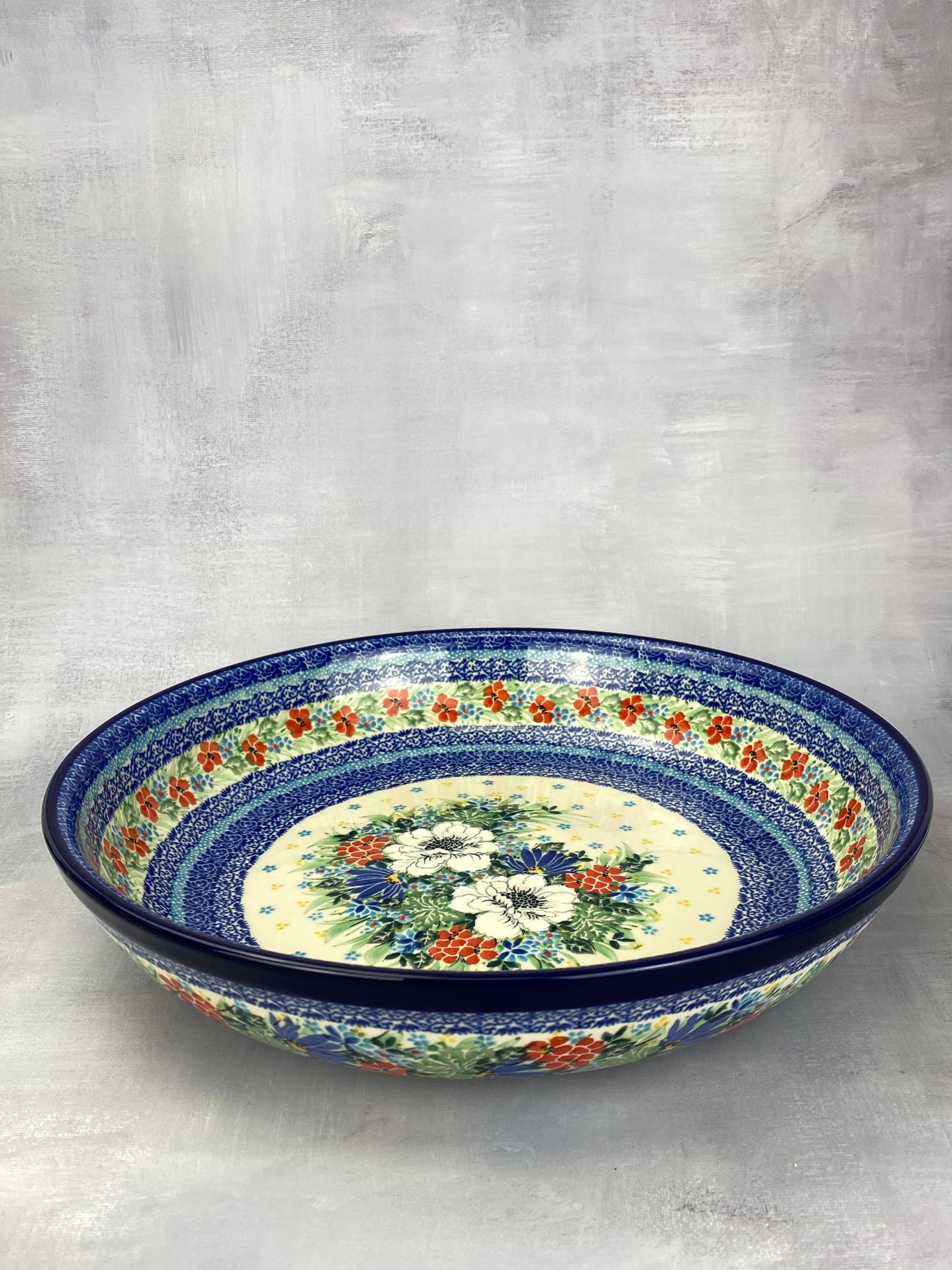 Unikat Pasta Server / Wide Shallow Bowl - Shape 115 - Pattern U5156