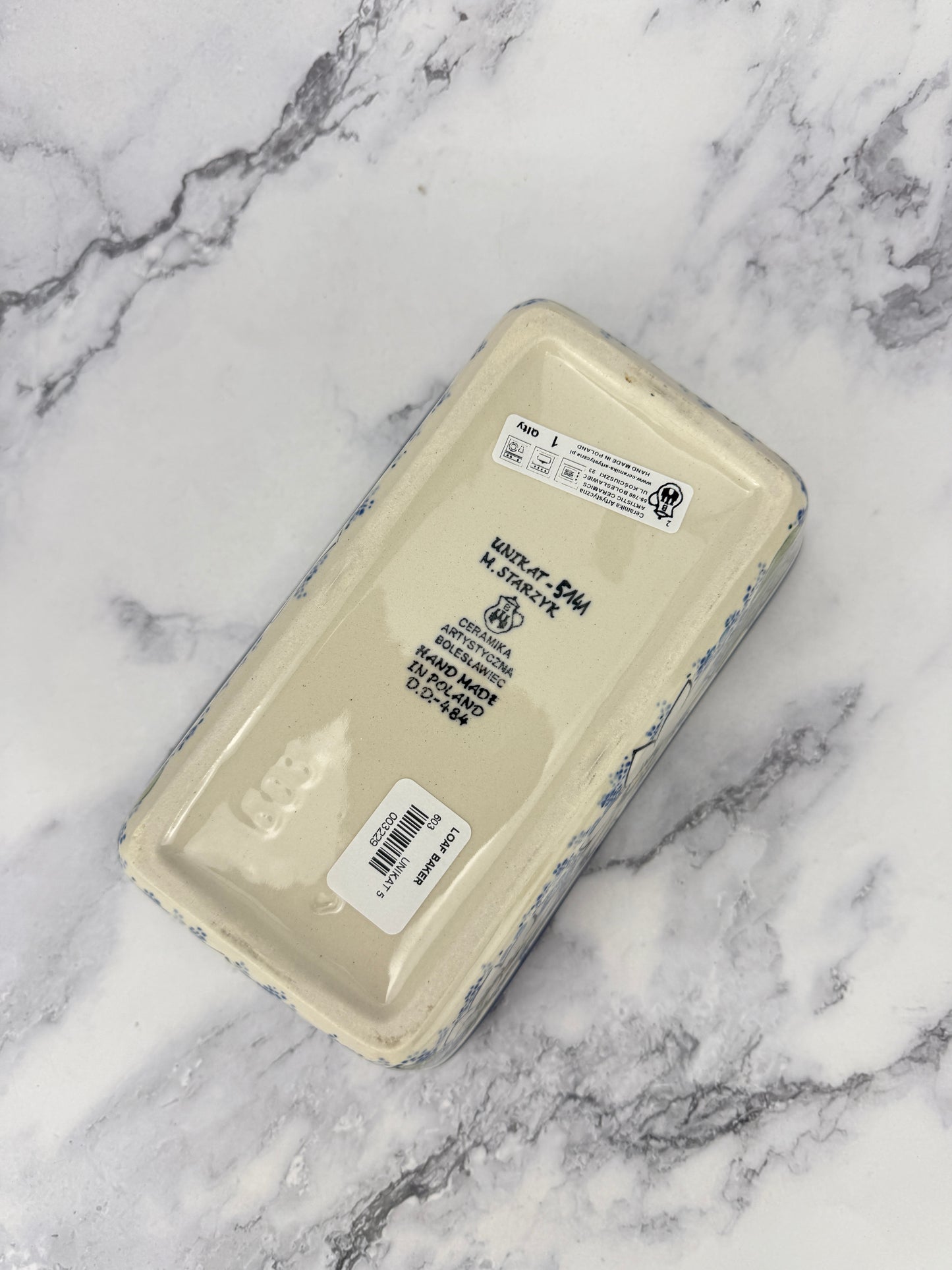 Unikat Loaf Baker - Shape 603 - Pattern U5141