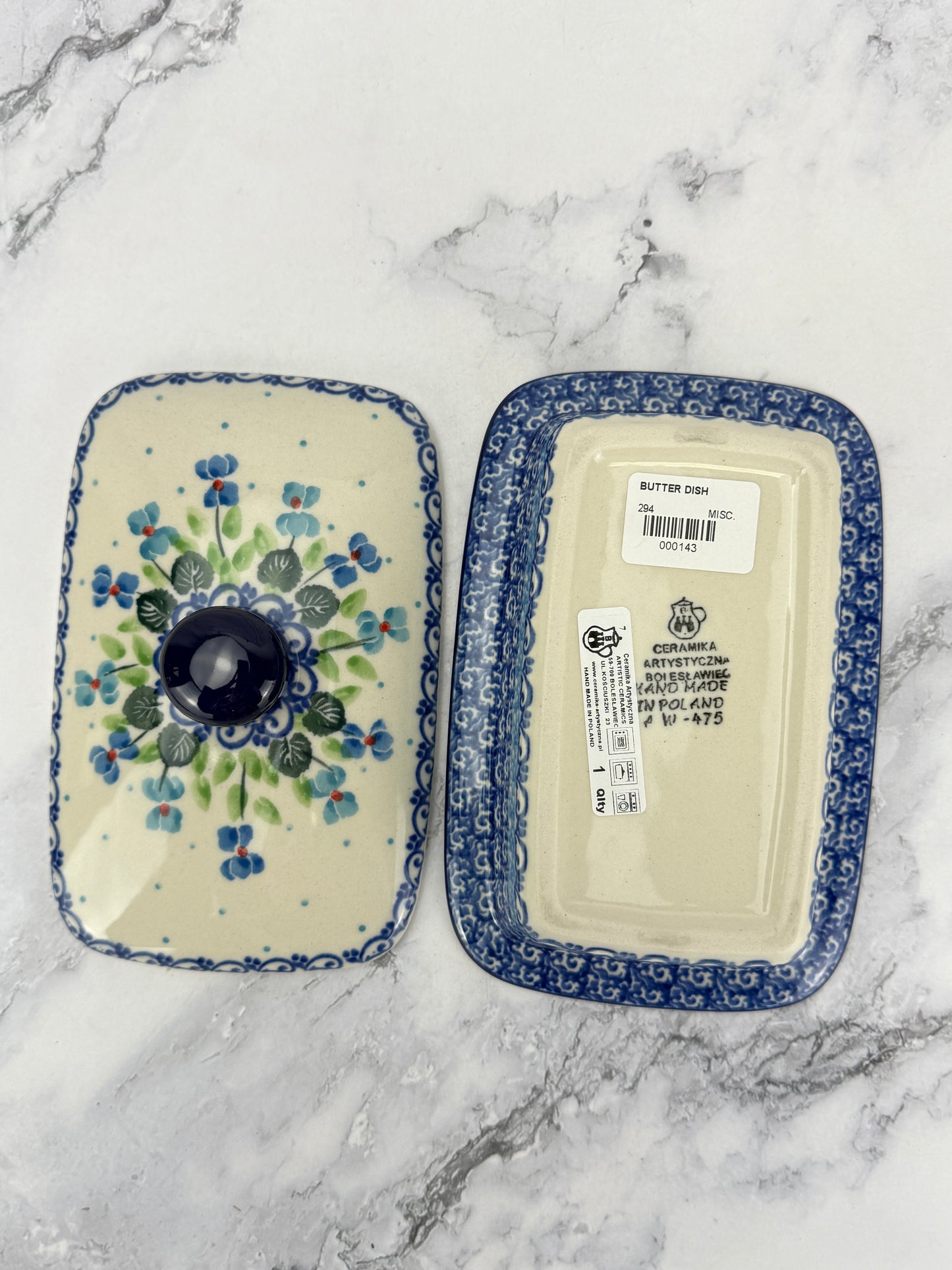 Butter Dish - Shape 294 - Pattern 2668