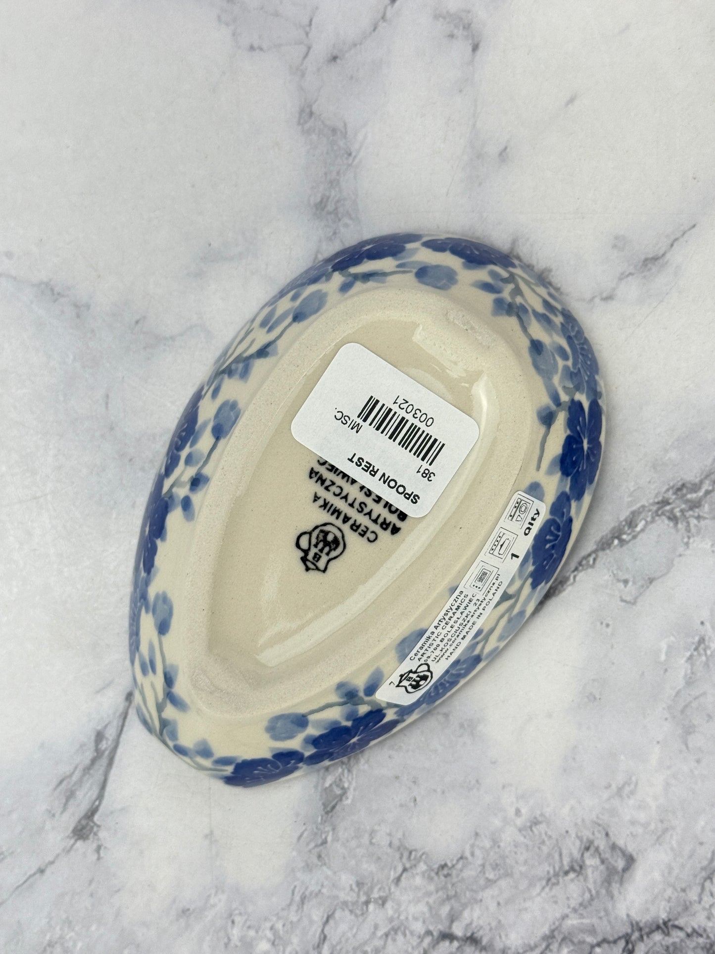 Spoon Rest - Shape 381 - Pattern 3428