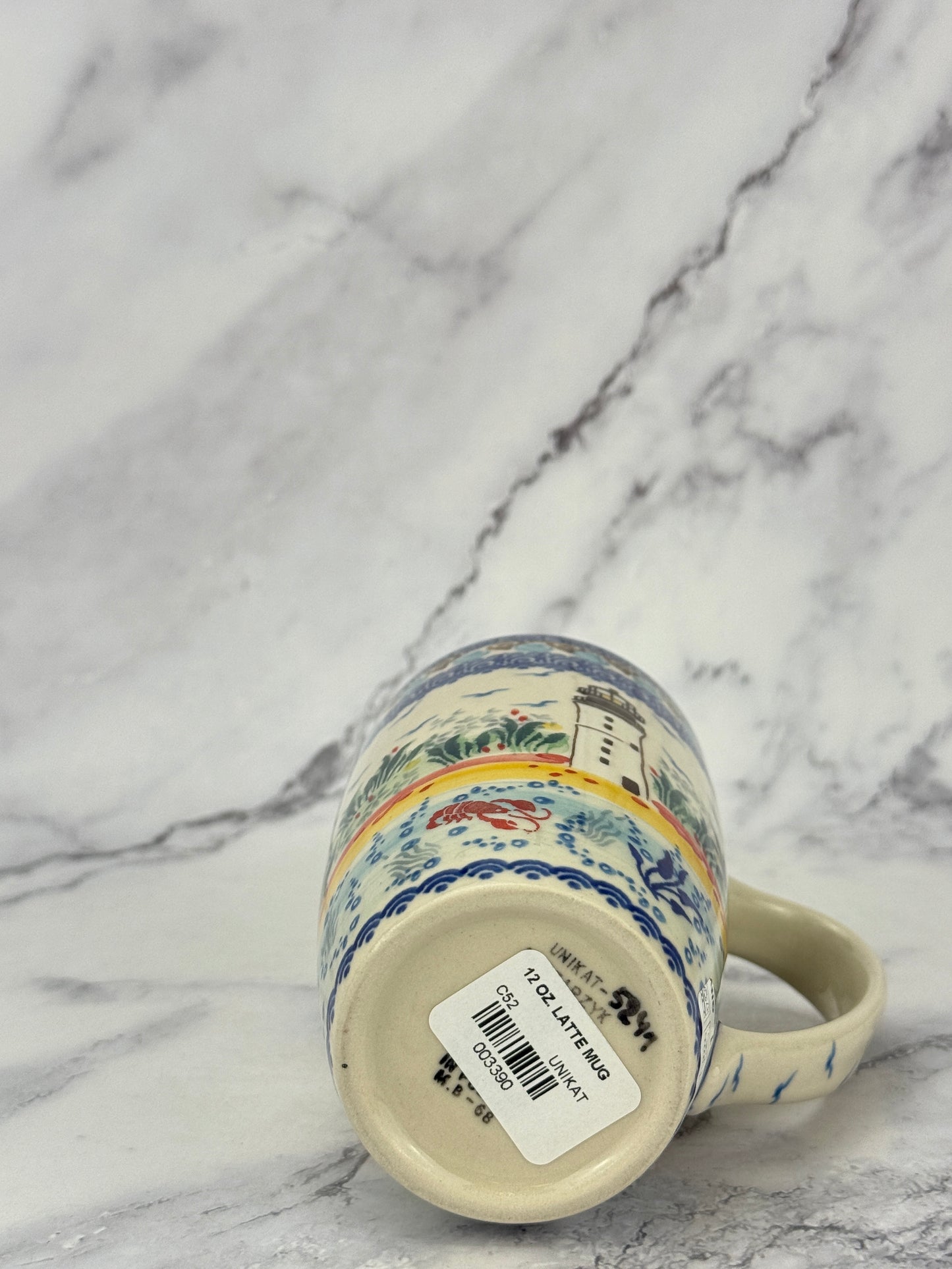12oz Unikat Latte Mug - Shape C52 - Pattern U5241