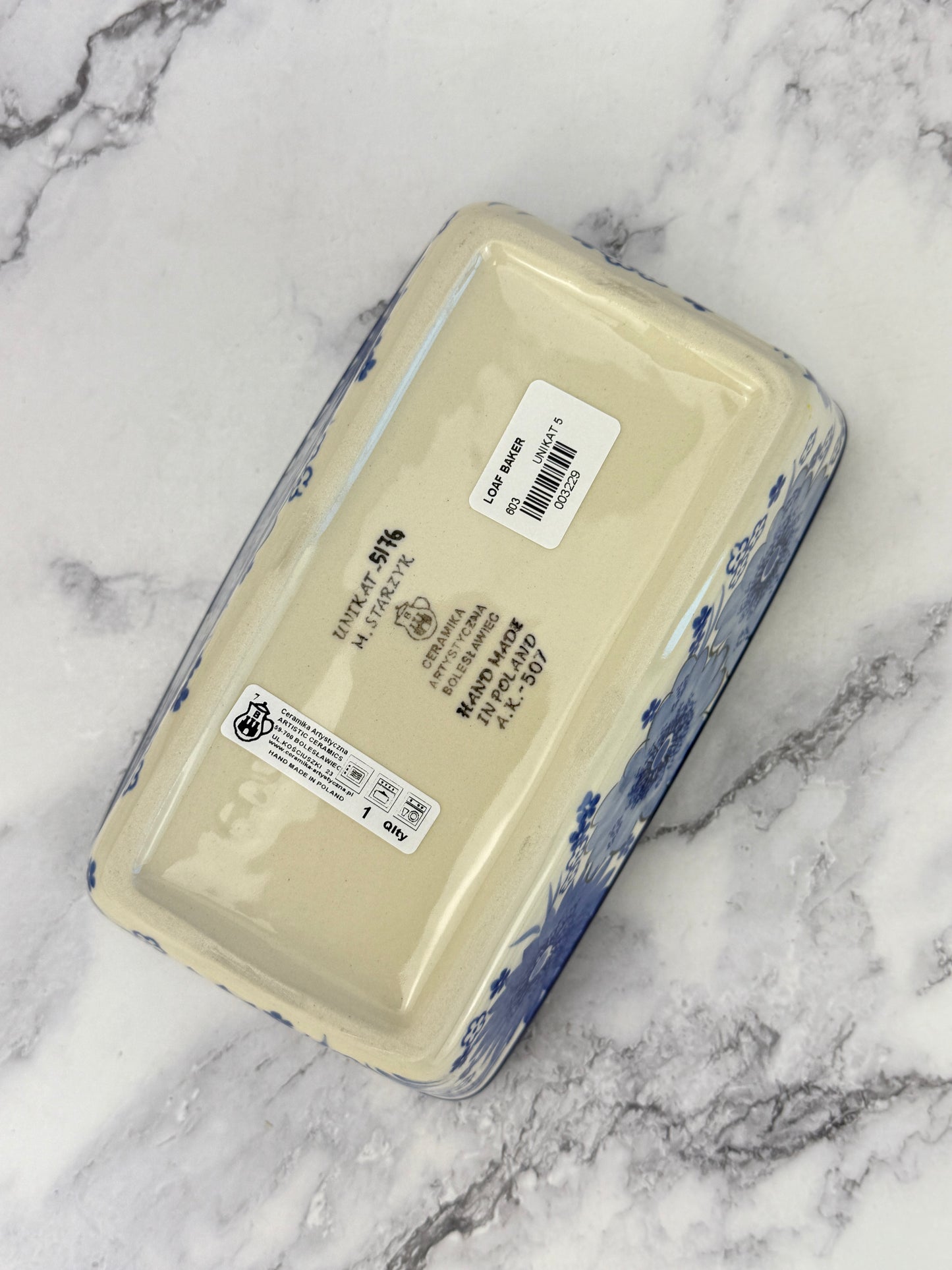 Unikat Loaf Baker - Shape 603 - Pattern U5176