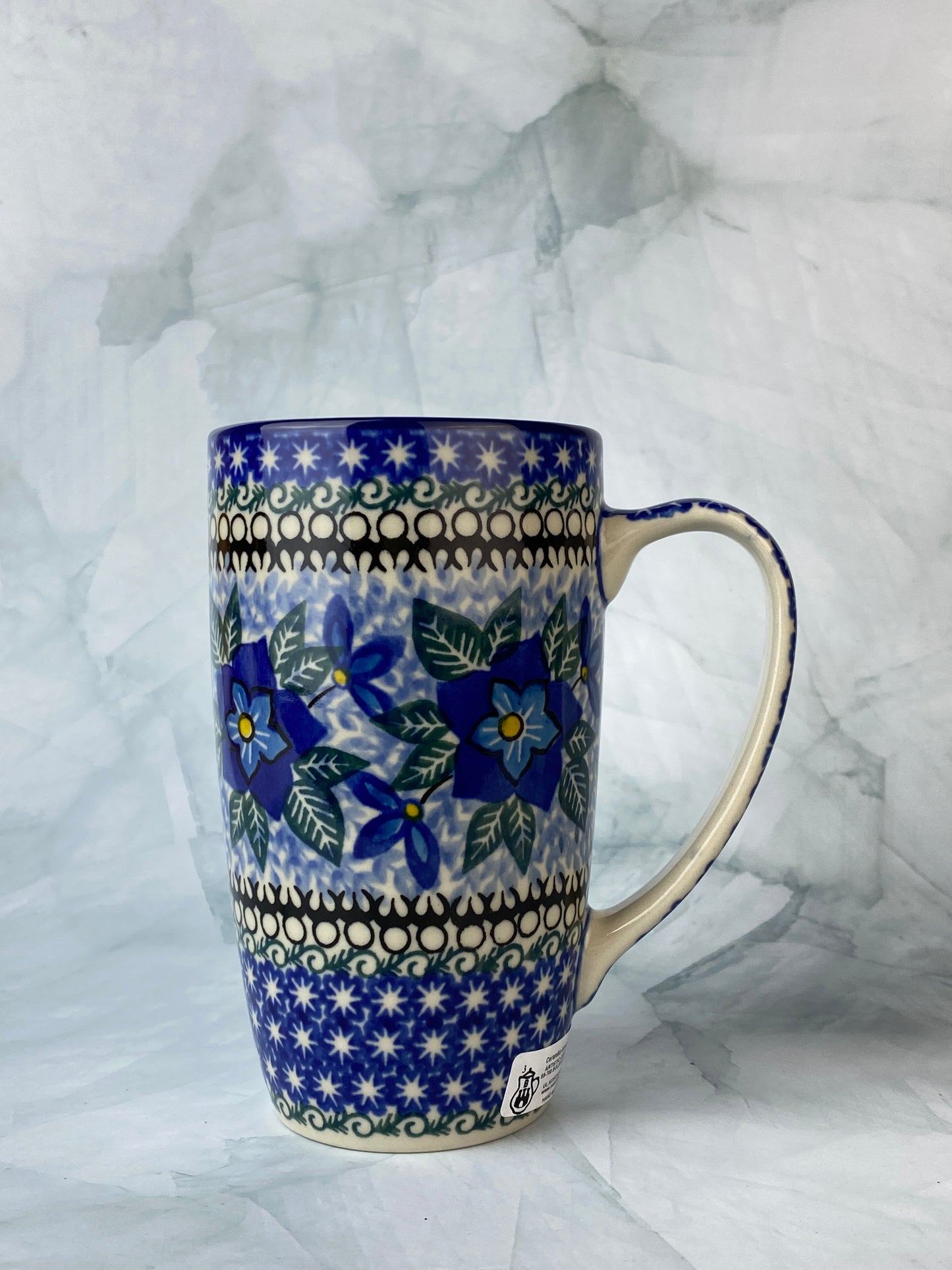 SALE 12oz Unikat Latte Mug - Shape C52 - Pattern U1864