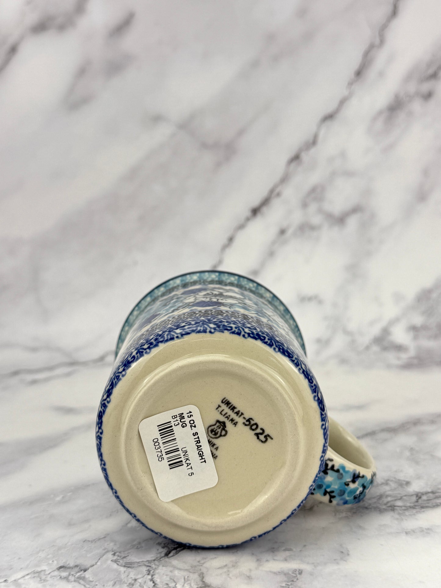 15oz Unikat Straight Mug - Shape B13 - Pattern U5025