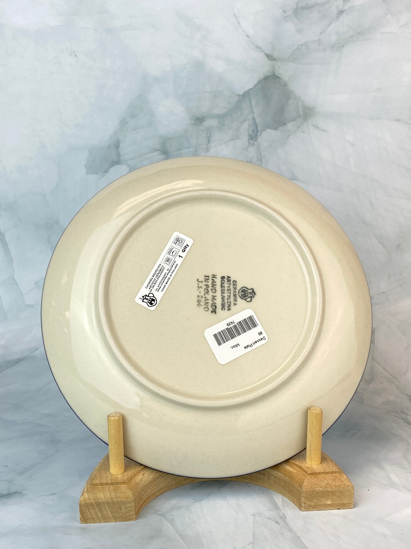 8" Dessert Plate - Shape 86 - Pattern 2902