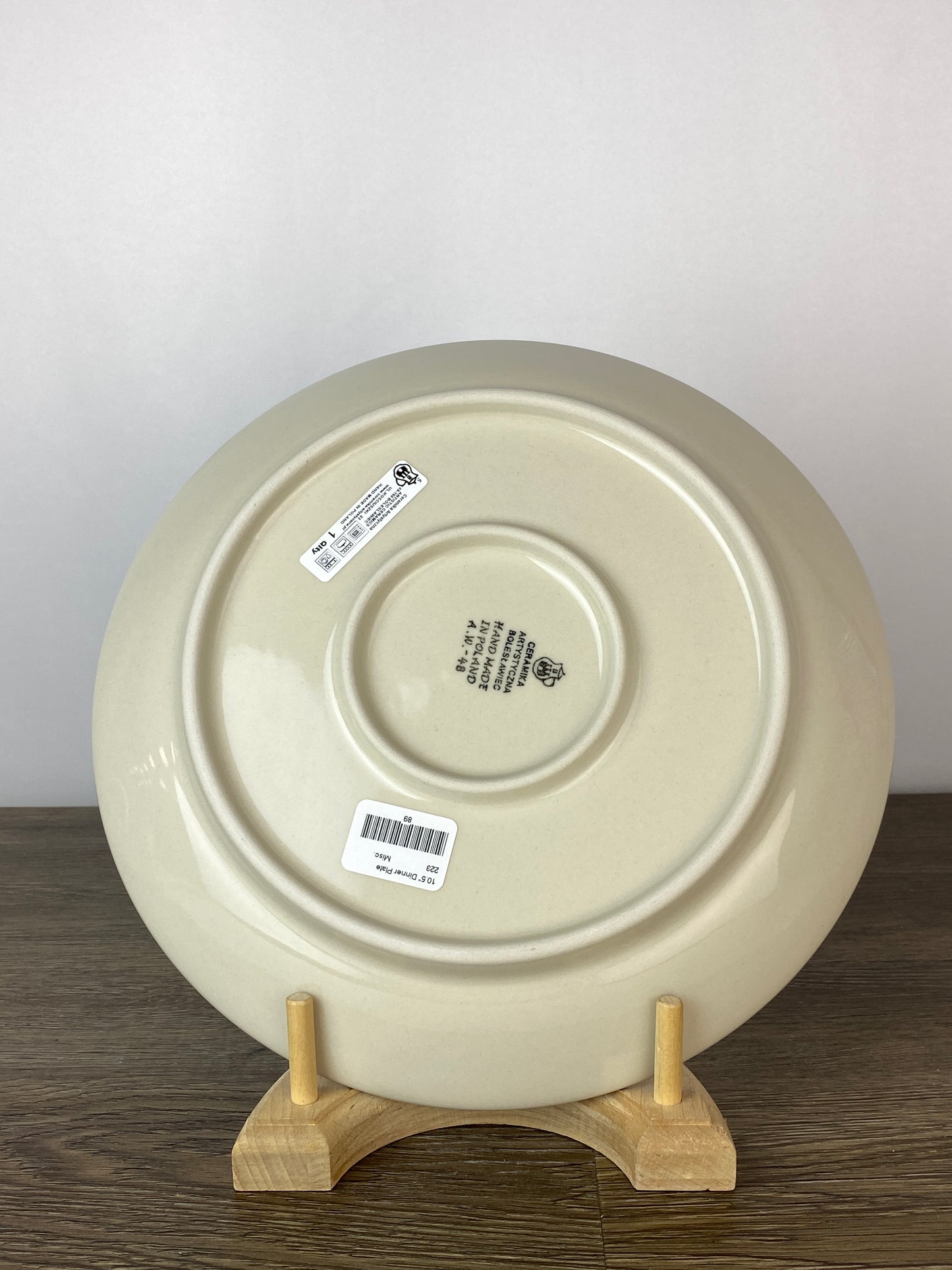 SALE 10.5" Dinner Plate - Shape 223 - Pattern 35