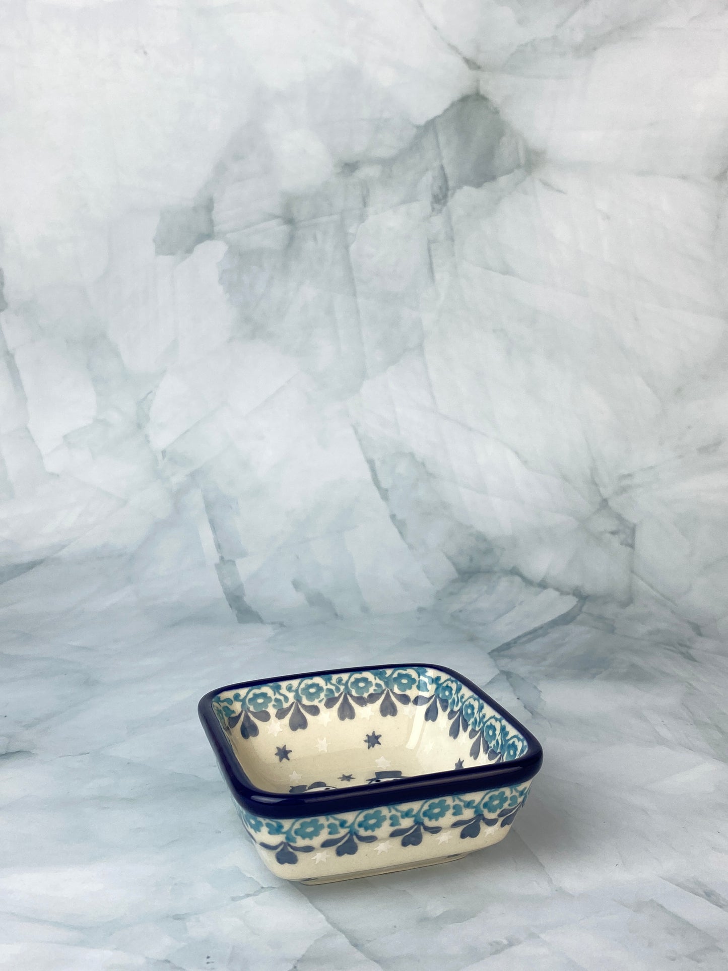 Small Ribbed Dip Bowl - Shape 656 - Pattern 2820