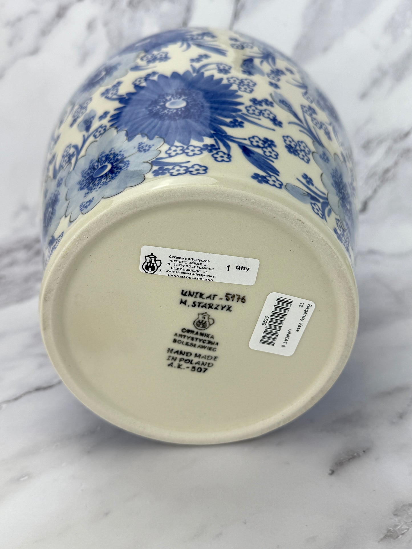 XL Unikat Vase - Shape 12 - Pattern U5176