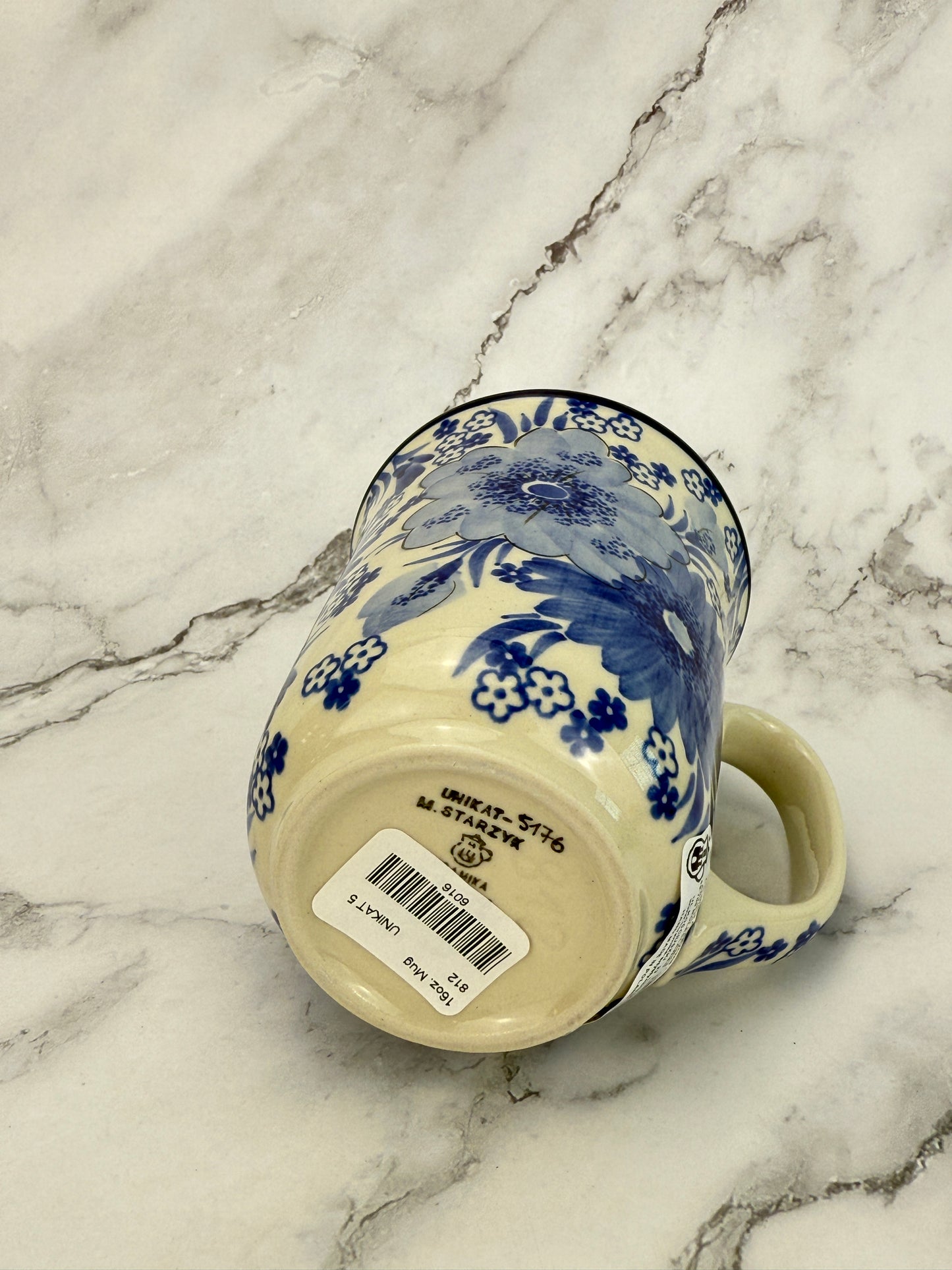 17oz Unikat Bistro Mug - Shape 812 - Pattern U5176