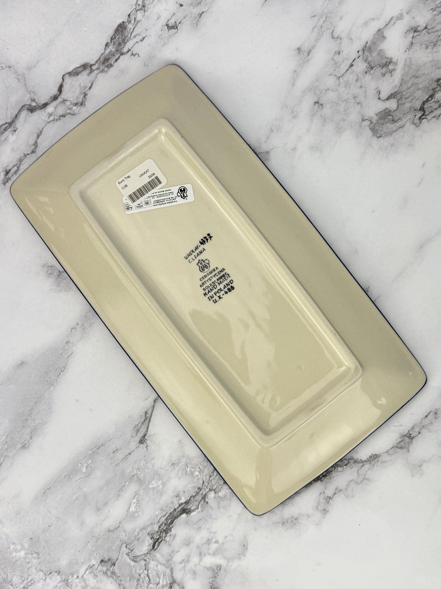 Rectangular Unikat Tray - Shape C26 - Pattern U4777