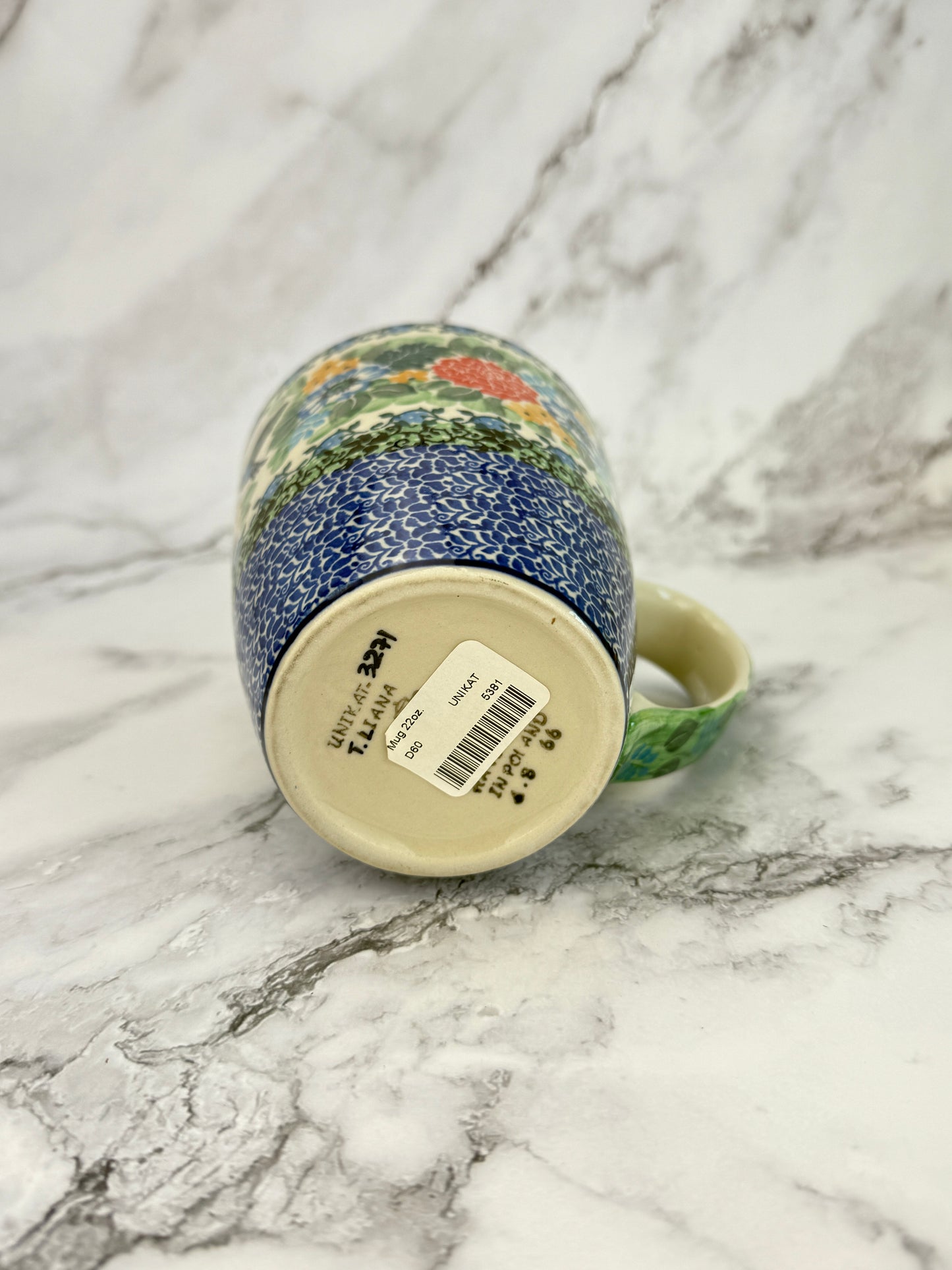 XL 22oz Unikat Mug - Shape D60 - Pattern U3271