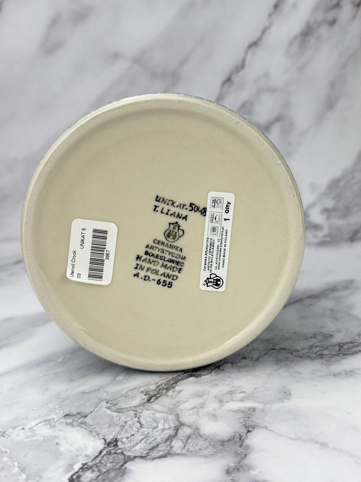 Unikat Utensil Crock - Shape 03 - Pattern U5048