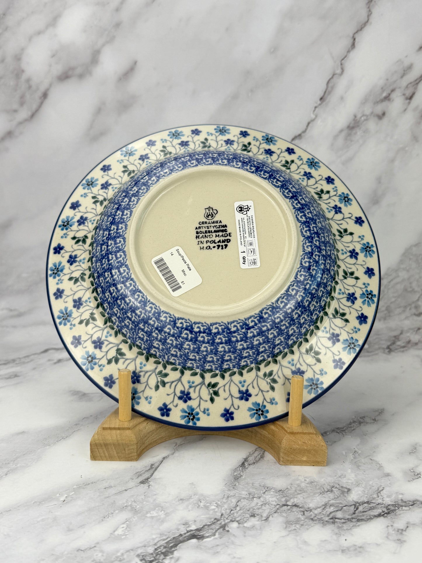 Soup / Pasta Plate - Shape 14 - Pattern 2785