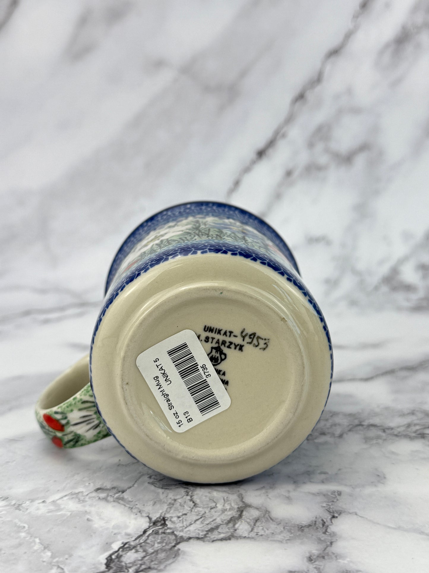 15oz Unikat Straight Mug - Shape B13 - Pattern U4953