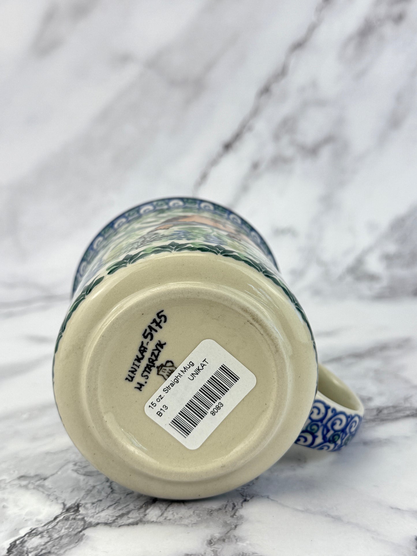 15oz Unikat Straight Mug - Shape B13 - Pattern U5175
