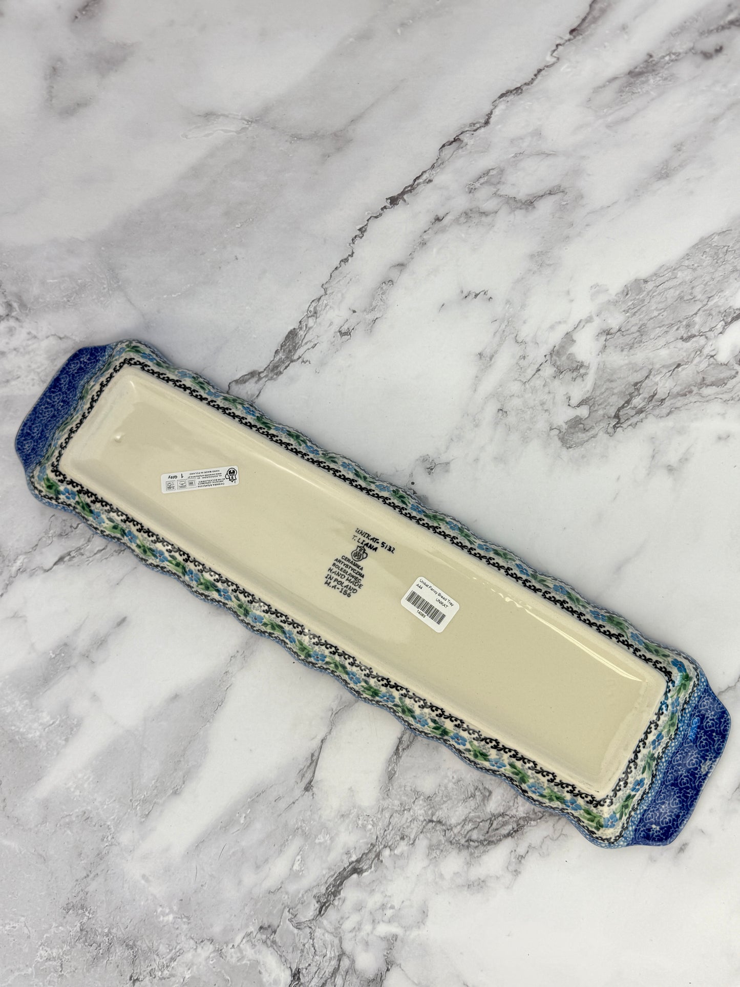 Long Unikat Bread Tray - Shape A44 - Pattern U5132