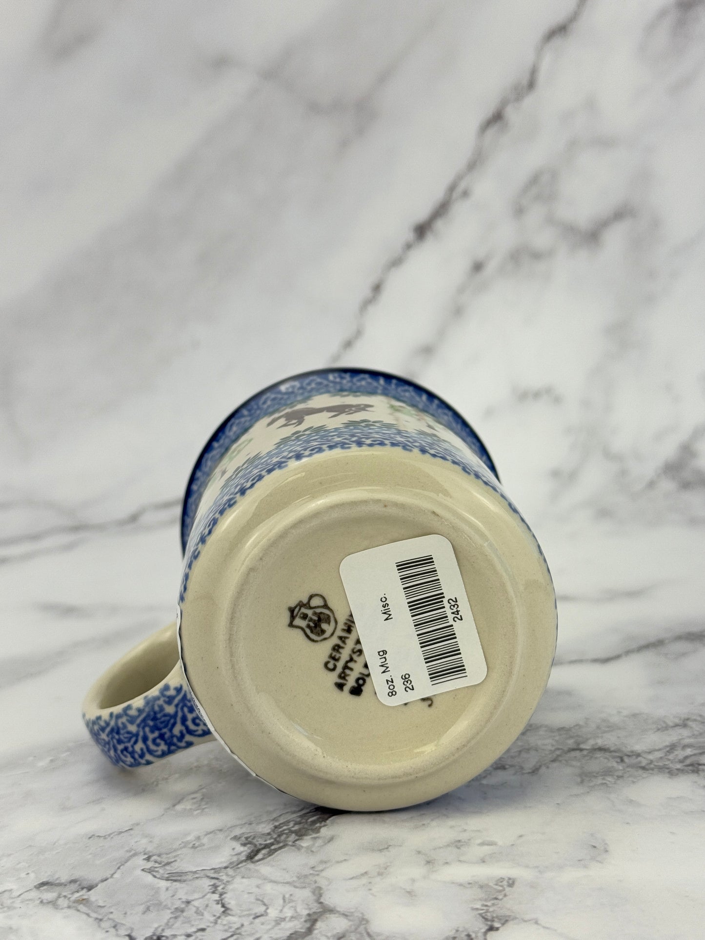 8oz Straight Mug - Shape 236 - Pattern 2256