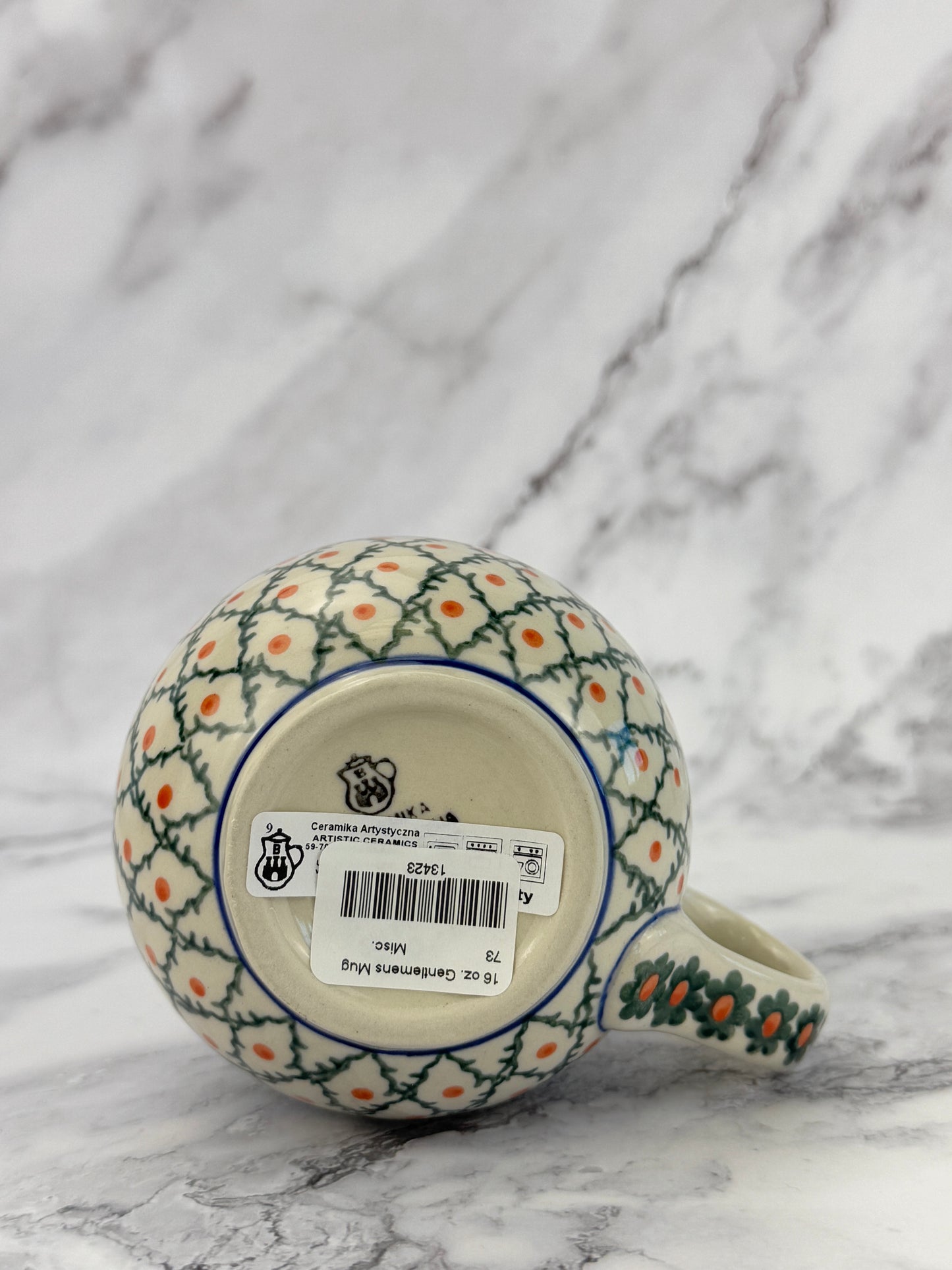 Large Bubble Mug 16oz - Shape 73 - Pattern 854A