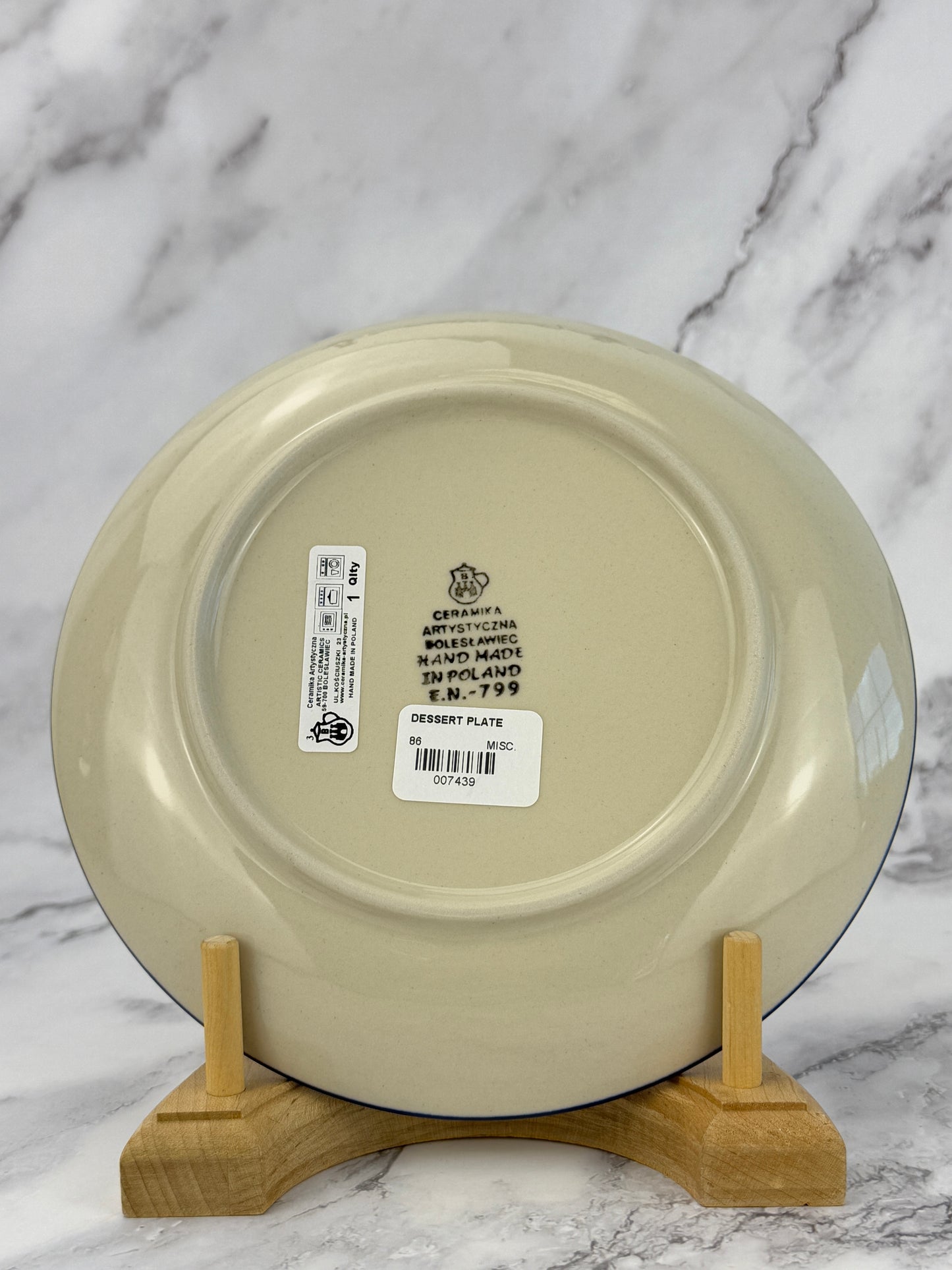 8” Dessert Plate - Shape 86 - Pattern 2709