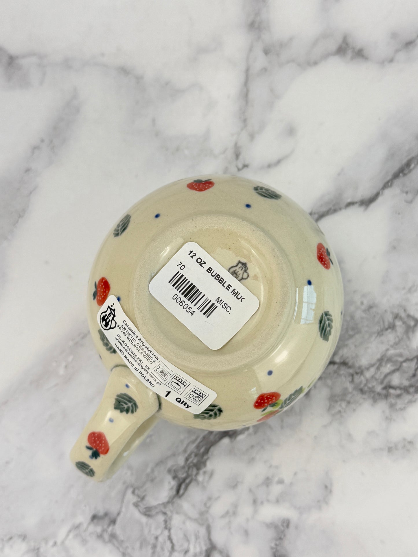 12oz Ladies' Bubble Mug - Shape 70 - Pattern 2709