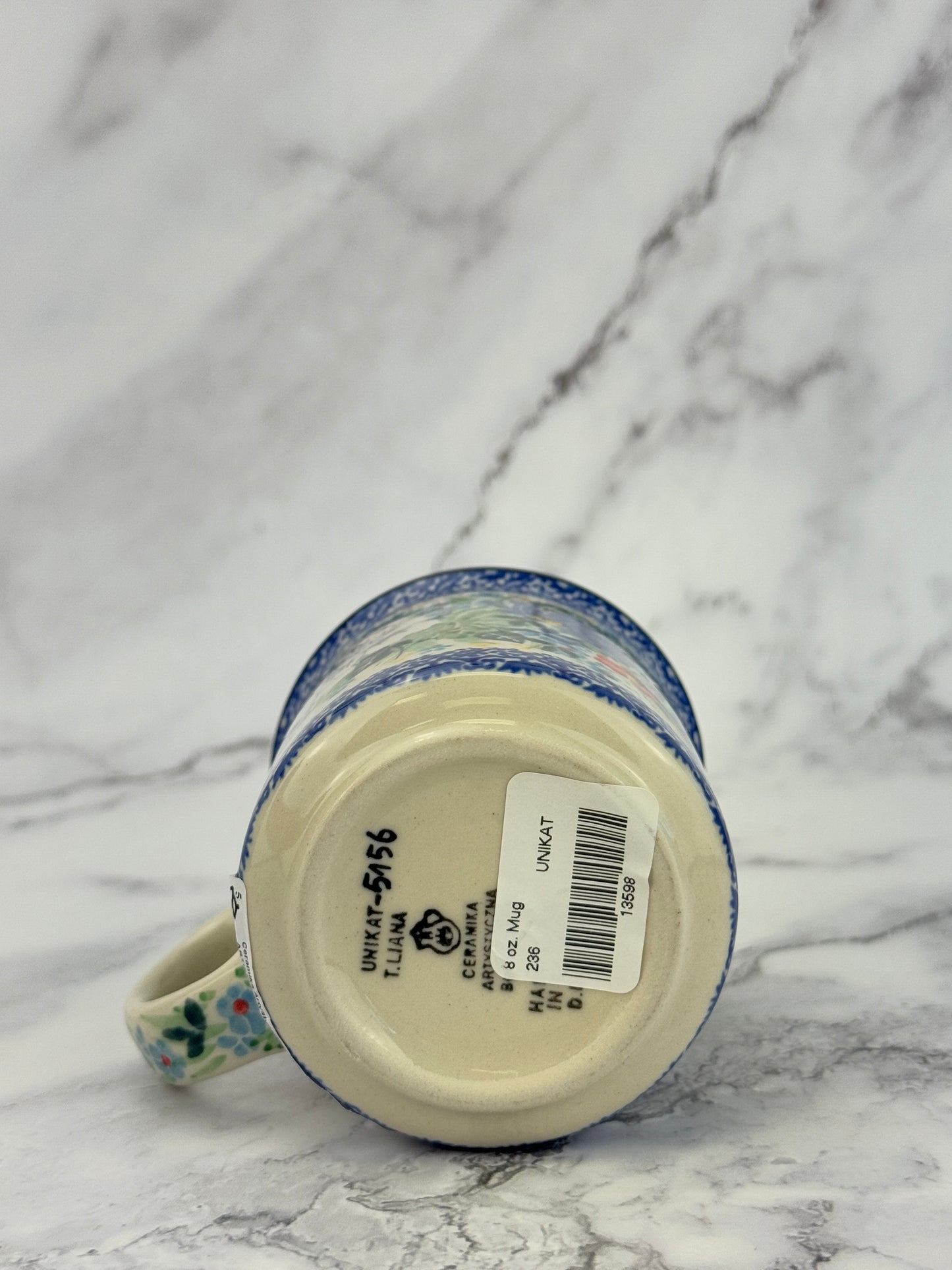 8oz Unikat Straight Mug - Shape 236 - Pattern U5156