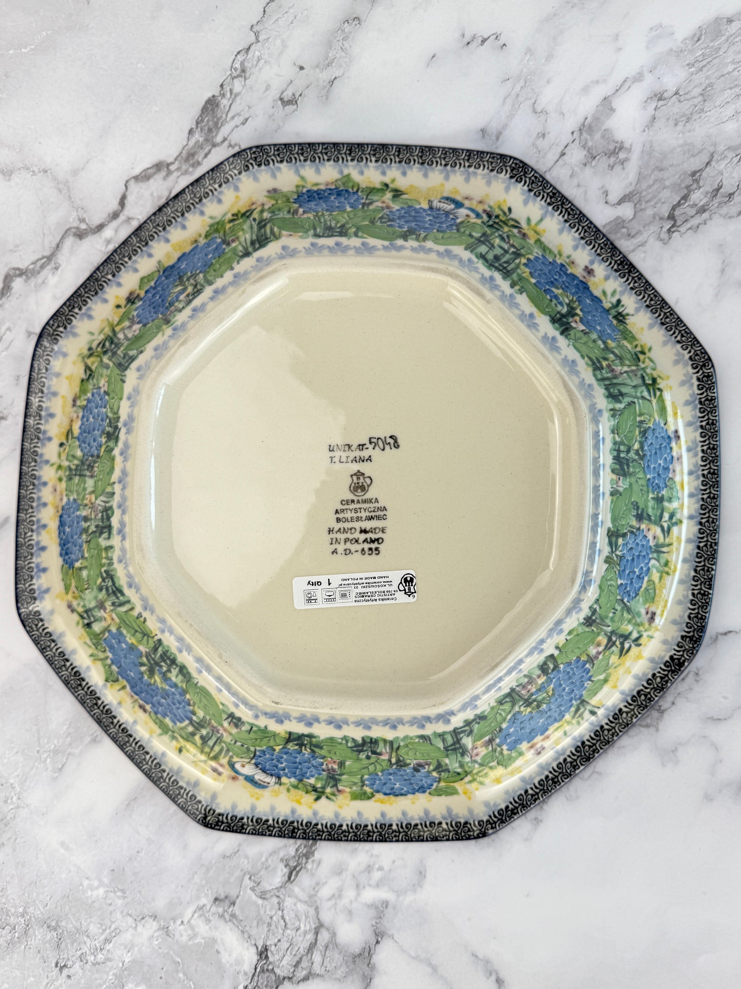 Extra Large Flared Unikat Bowl - Shape 801 - Pattern U5048