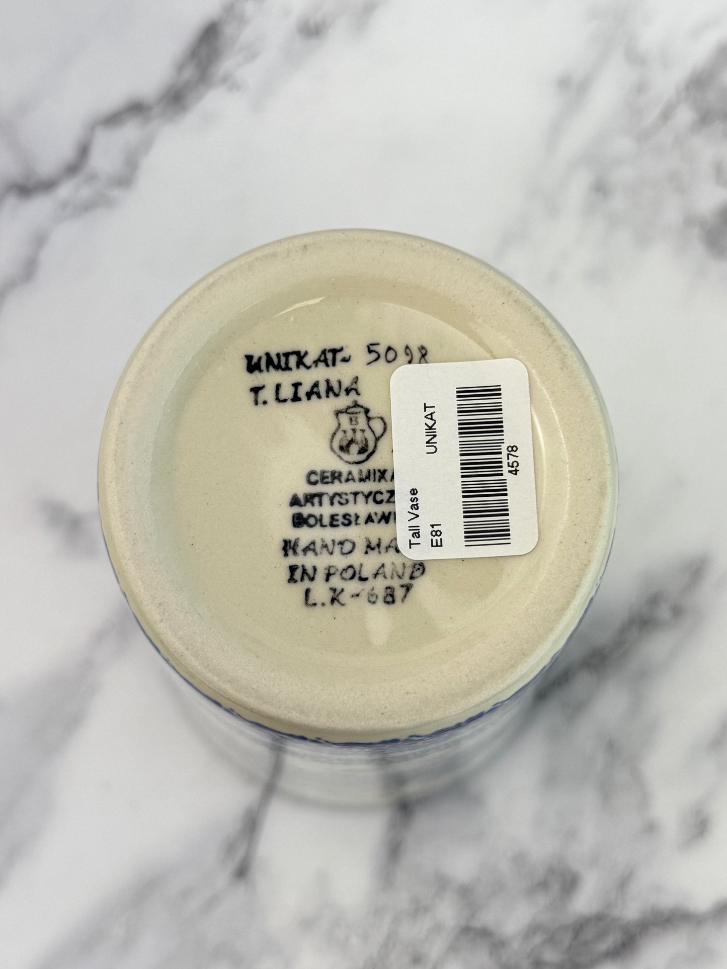 Unikat Vase - Shape E81 - Pattern U5098