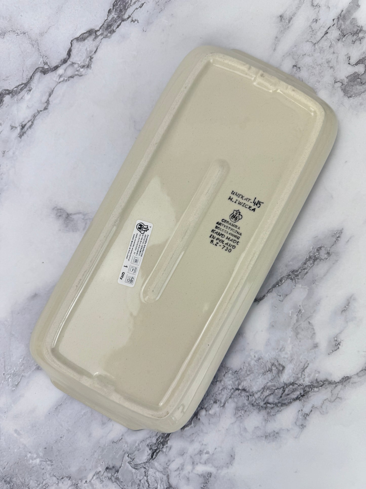 Unikat Bread Tray - Shape 410 - Pattern U415