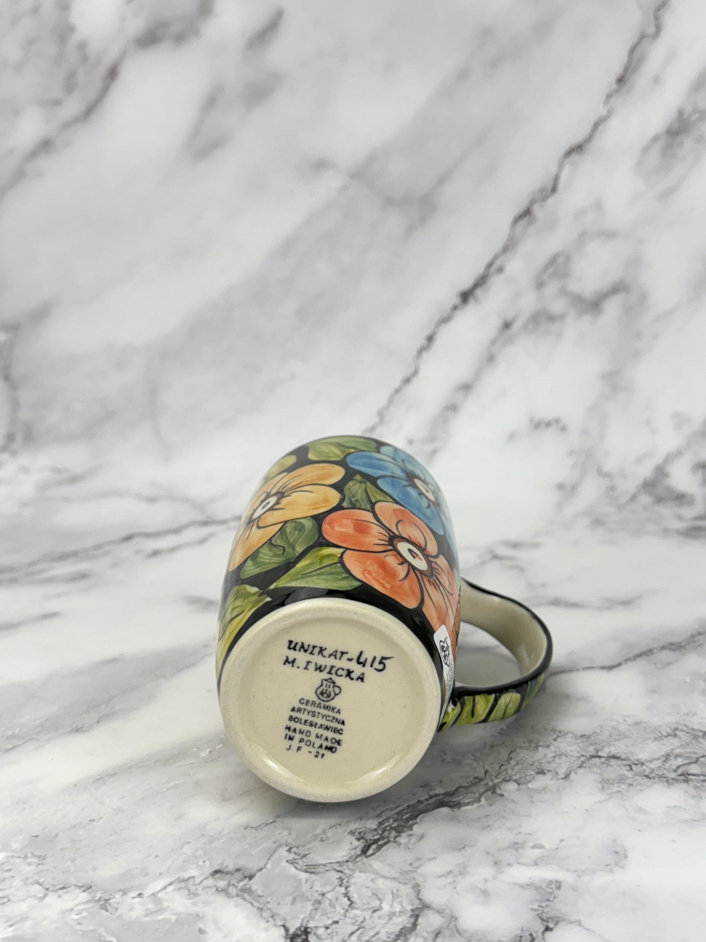 Unikat Latte Mug - Shape C52 - Pattern U415