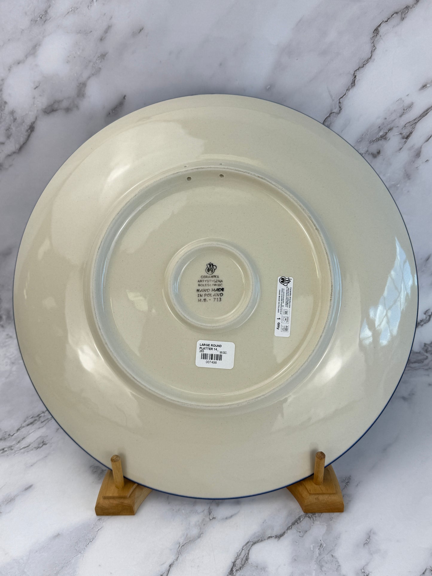 14" Round Platter - Shape 265 - Pattern 2349
