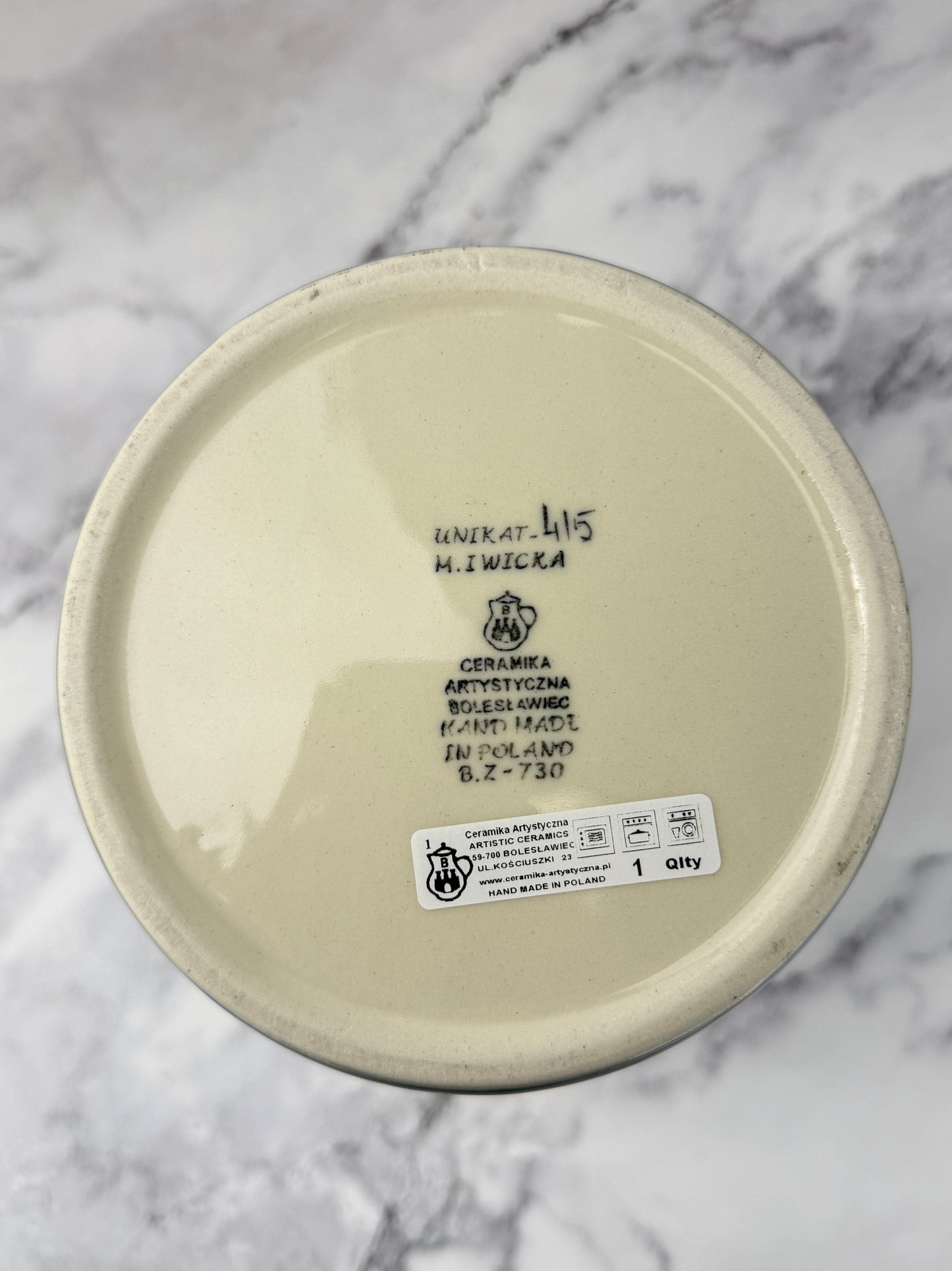 XL Unikat Vase - Shape 12 - Pattern U415