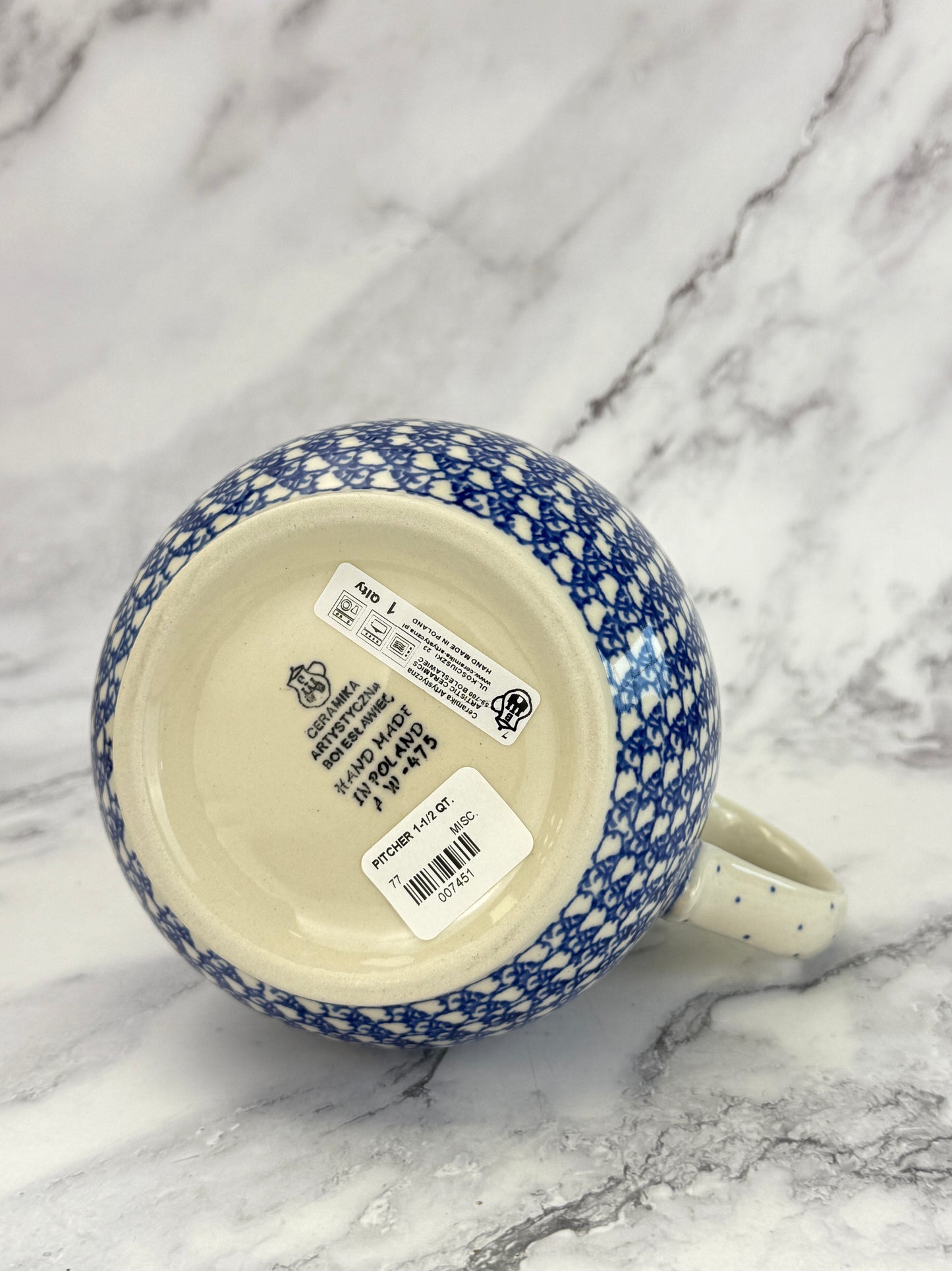 Pitcher - Shape 77 - Pattern 2903