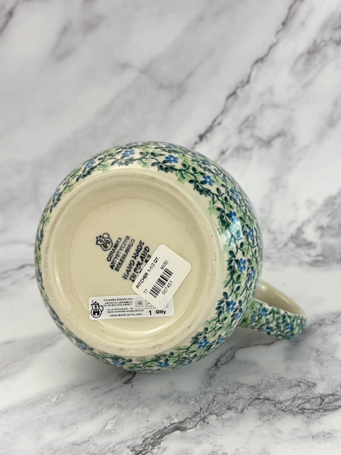 Pitcher - Shape 77 - Pattern 2349