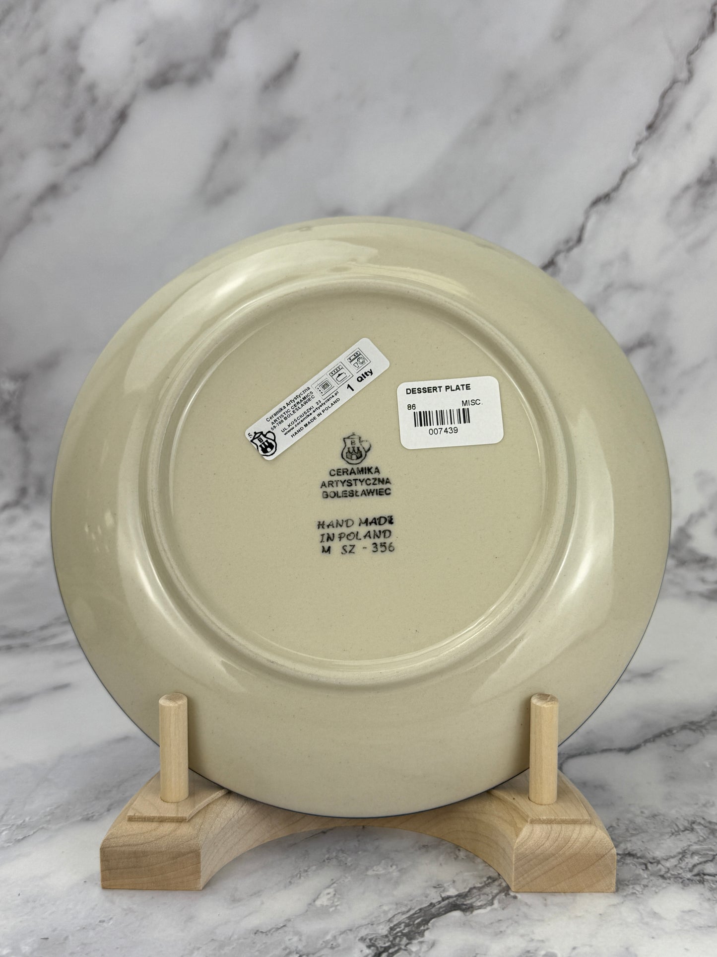 8” Dessert Plate - Shape 86 - Pattern 2988