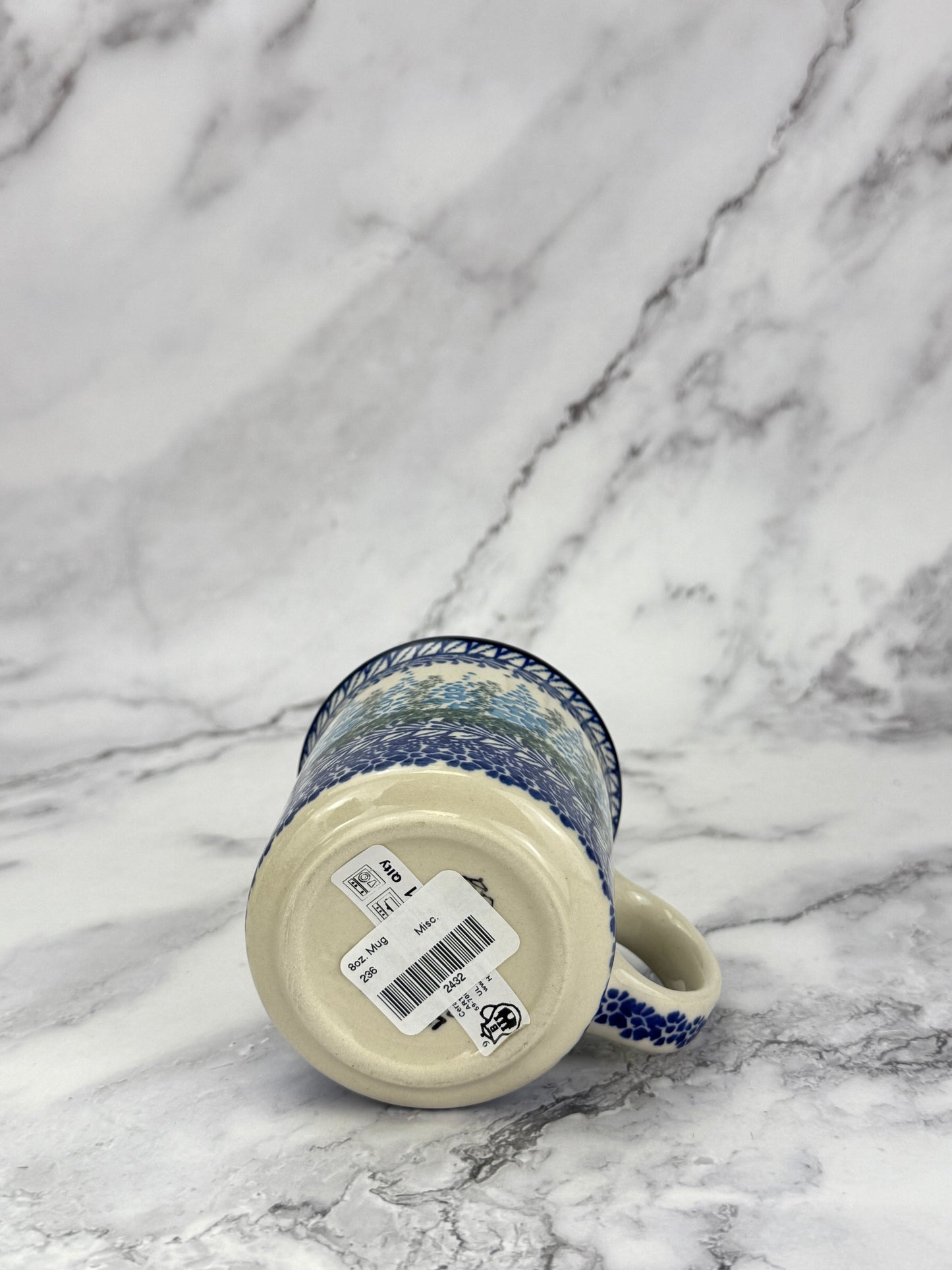 8oz Straight Mug - Shape 236 - Pattern 3279