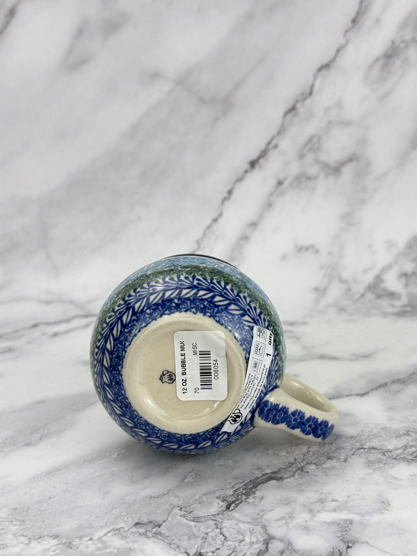 12oz Ladies' Bubble Mug - Shape 70 - Pattern 3279