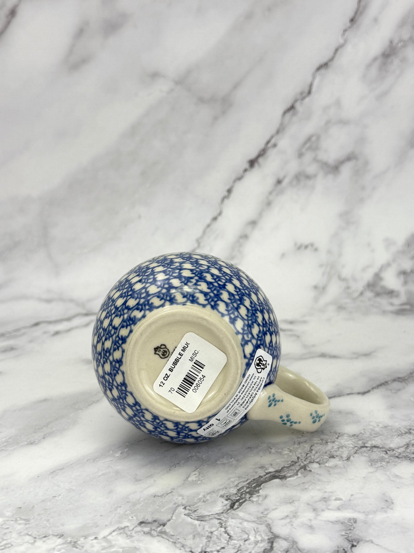 12oz Ladies' Bubble Mug - Shape 70 - Pattern 2898