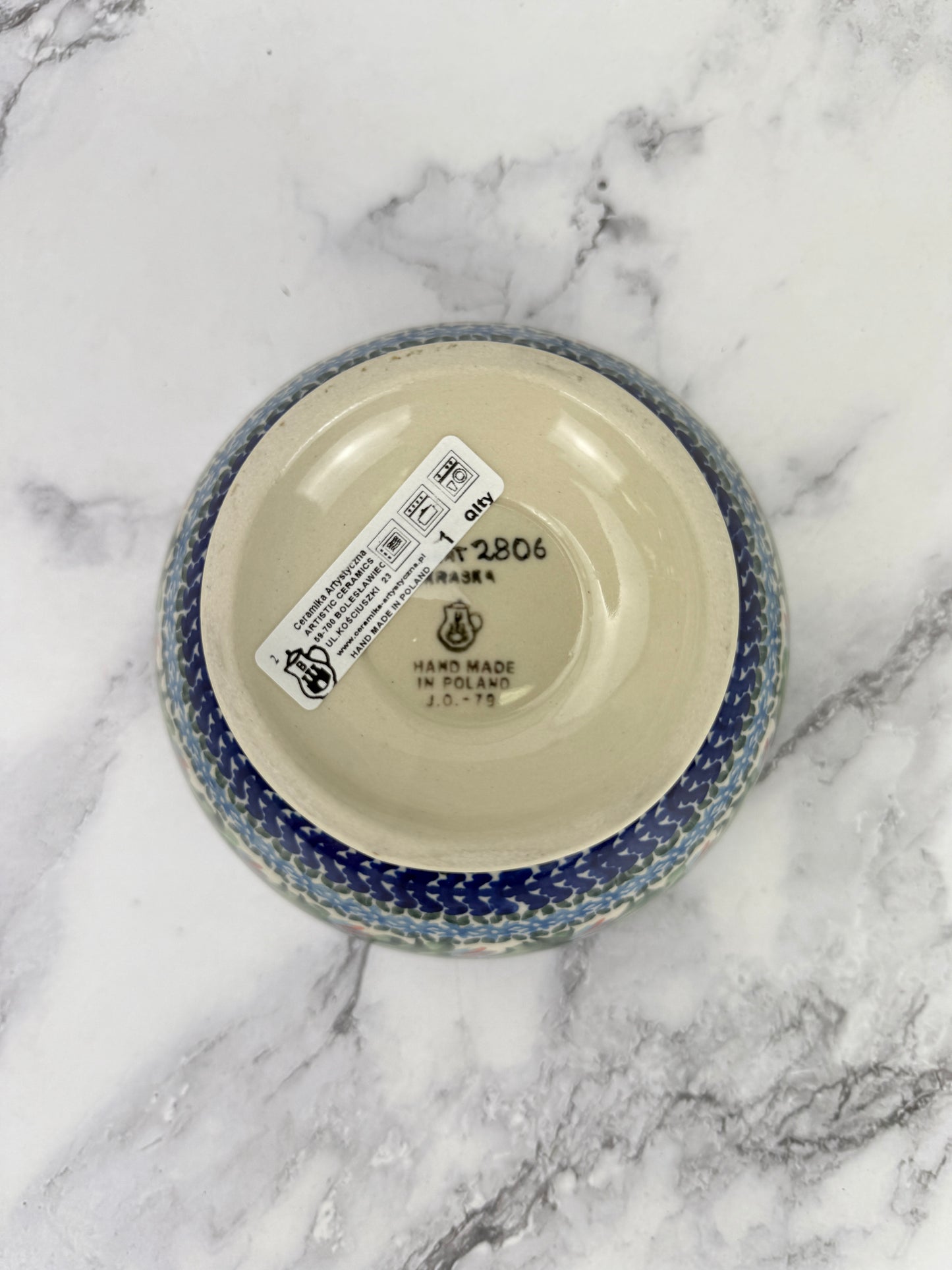 Unikat Pedestal Bowl - Shape 206 - Pattern U2806